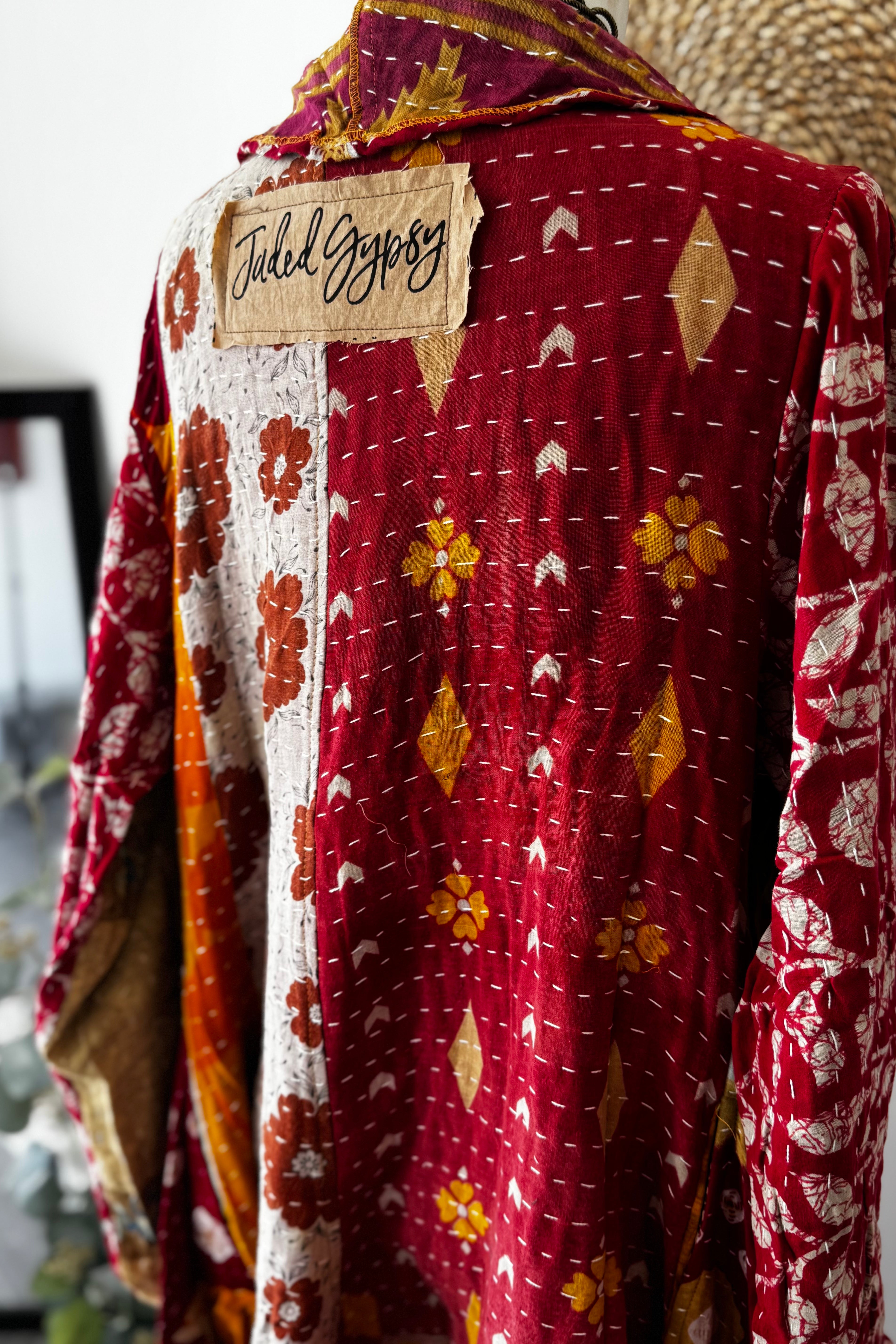 Kantha Sunrise Duster Combo A