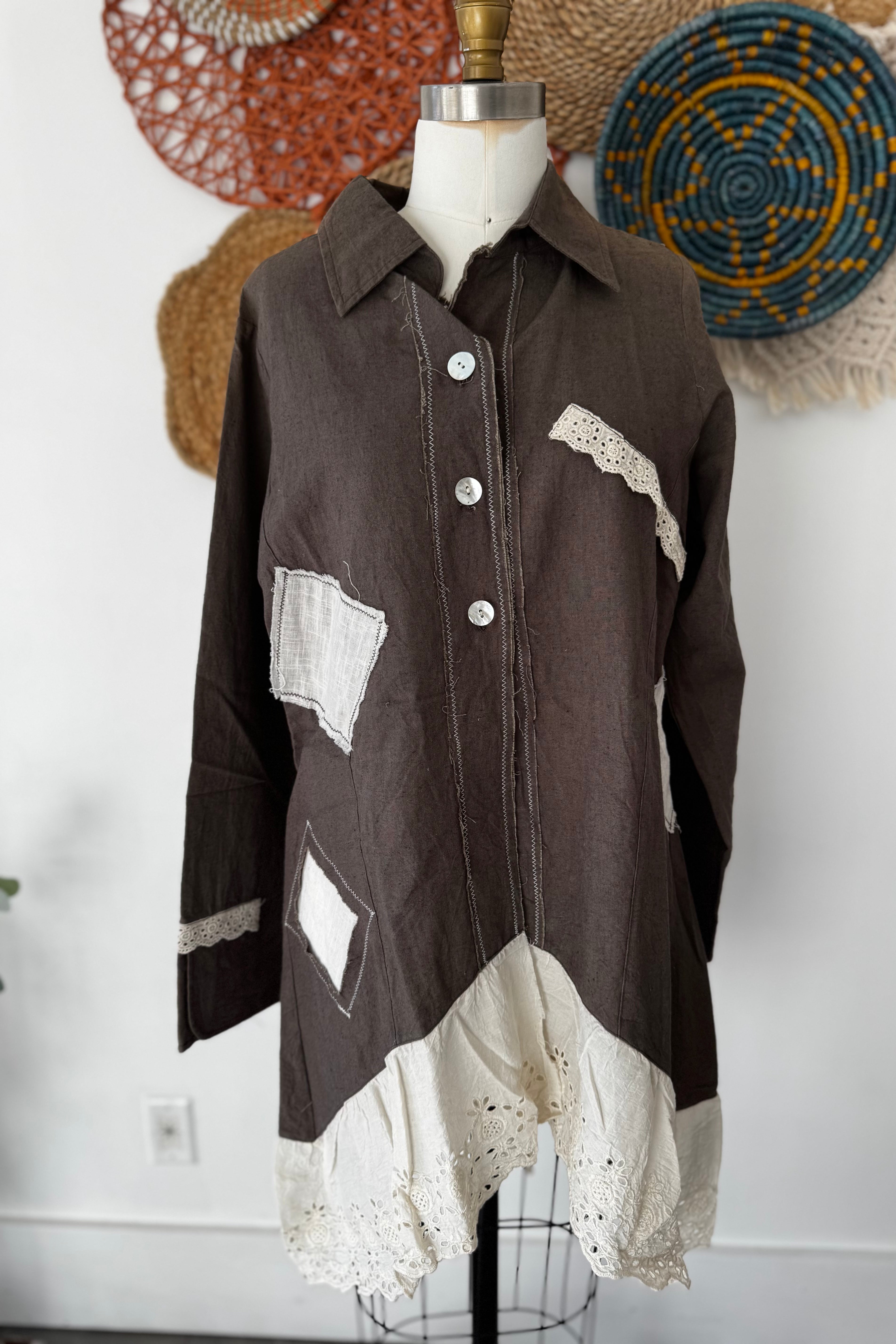 Paper Lace Shacket 1
