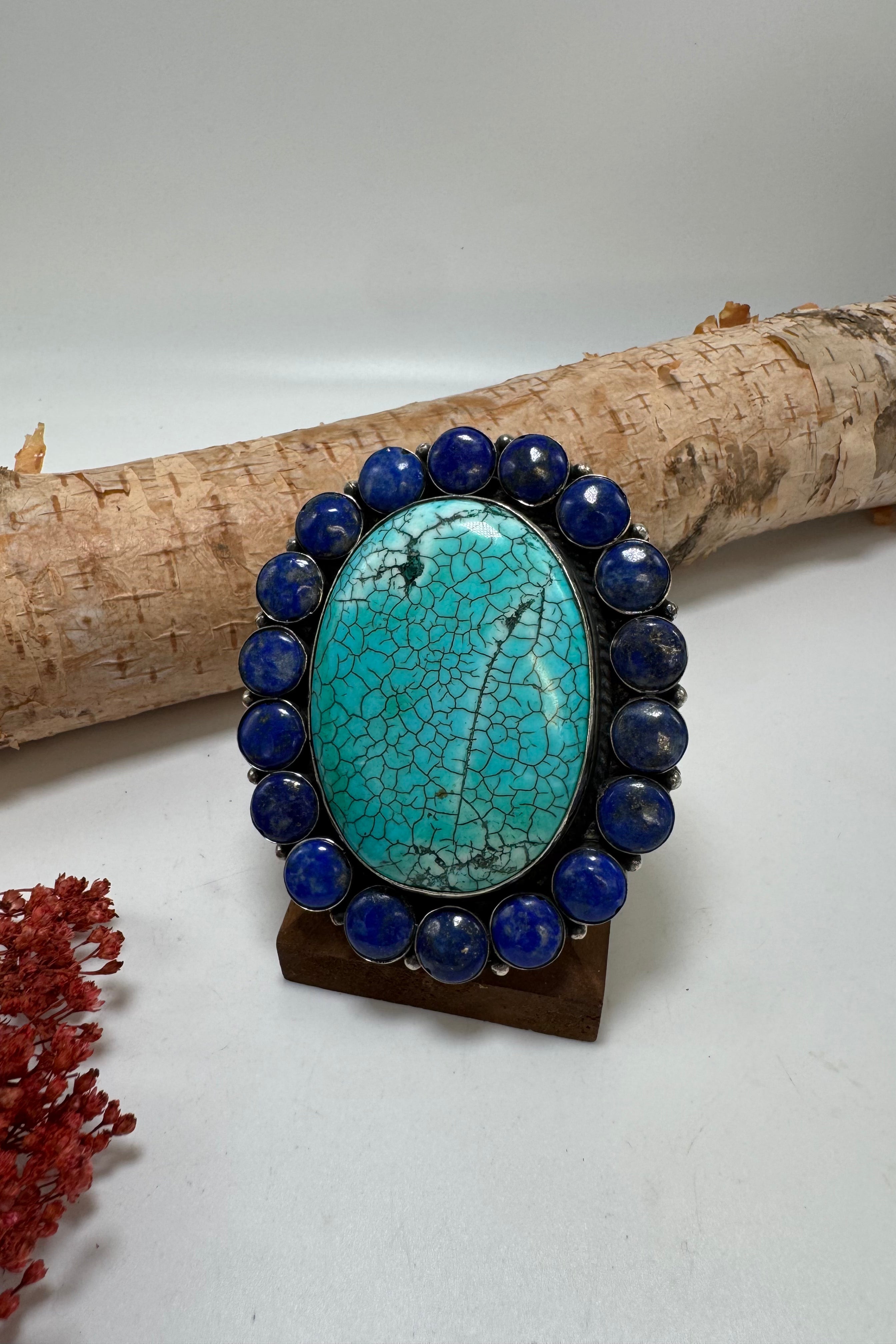 Big Ocean Blue Ring