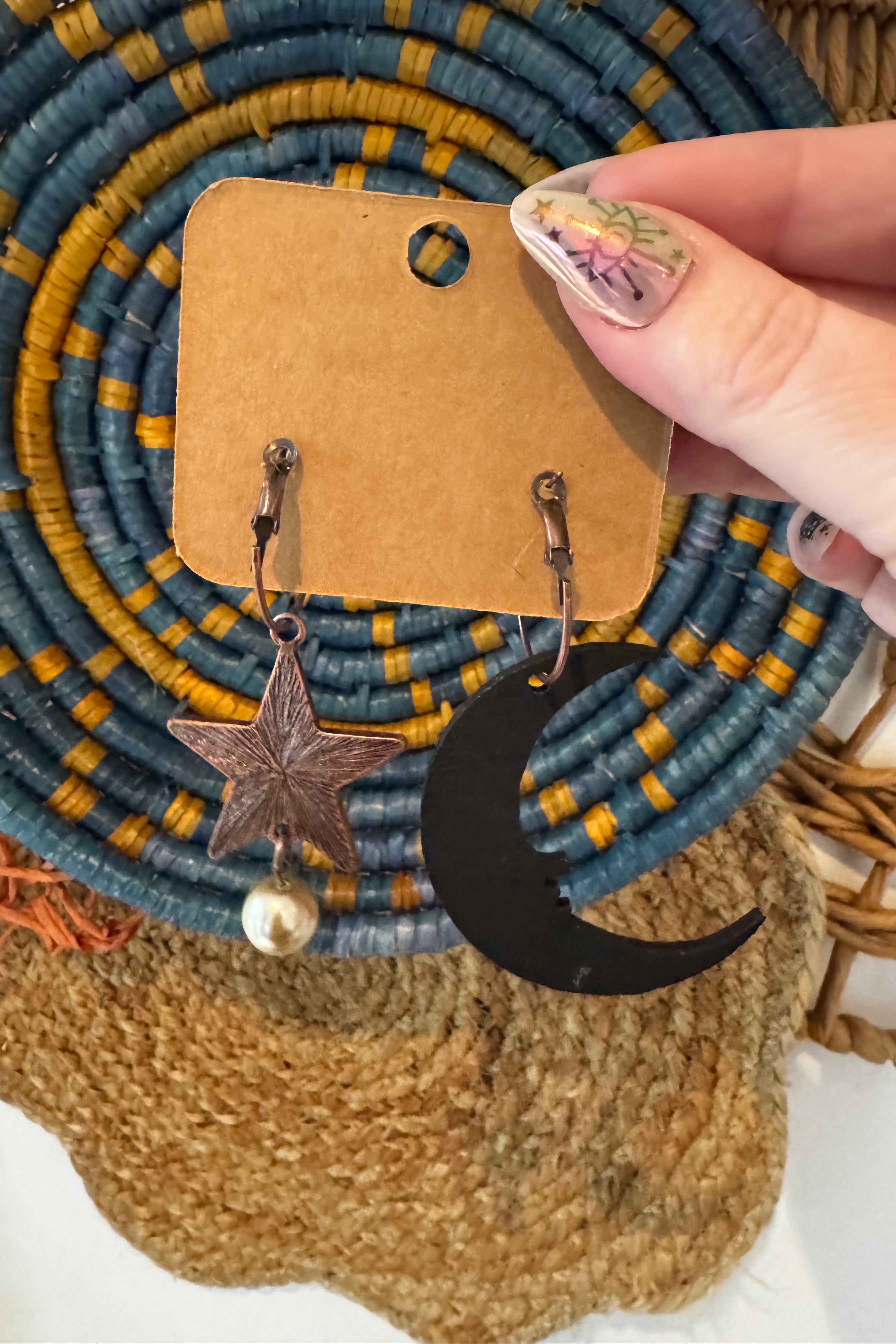 Star & Moon opposites Earring
