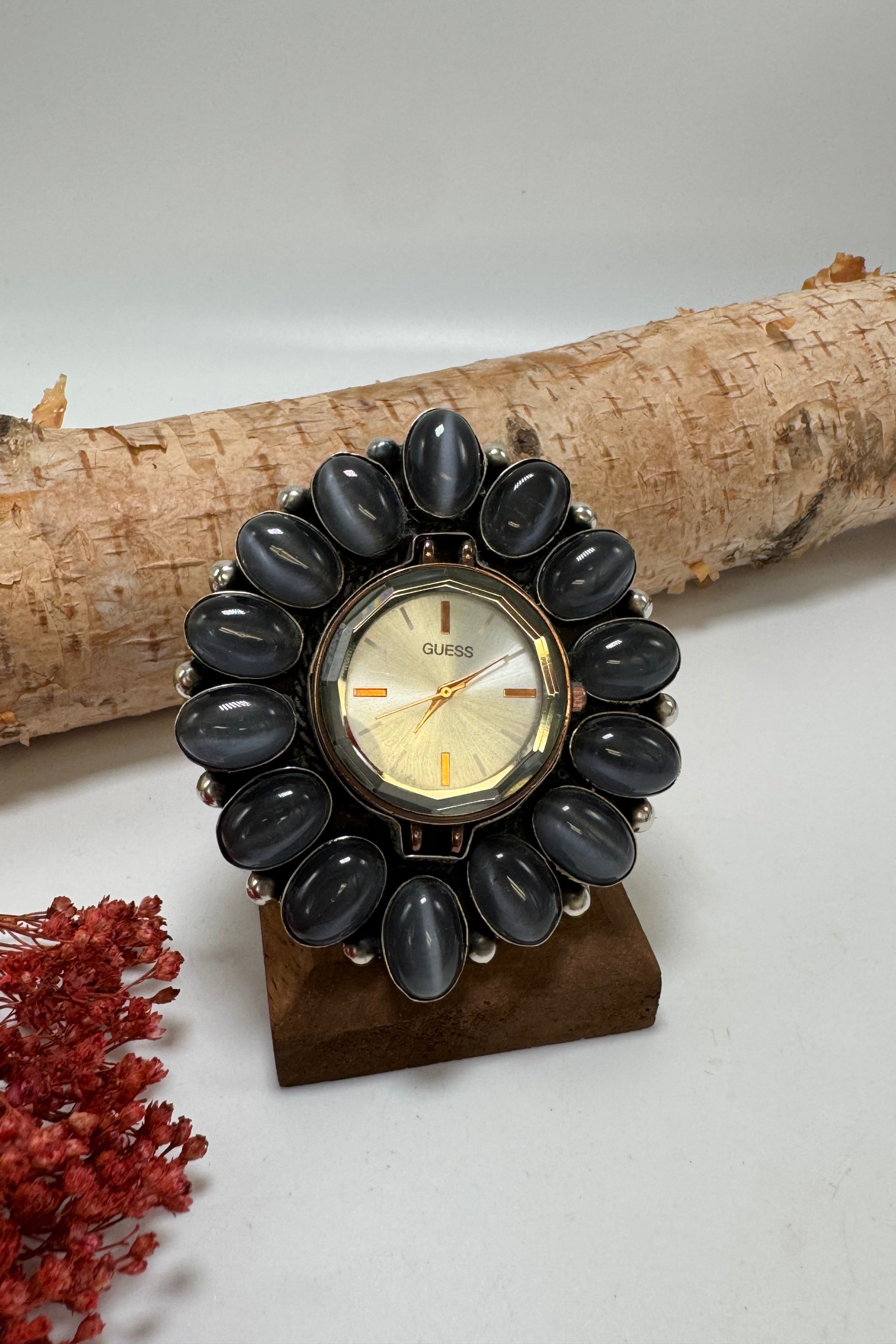 Grey Rock Watch Ring