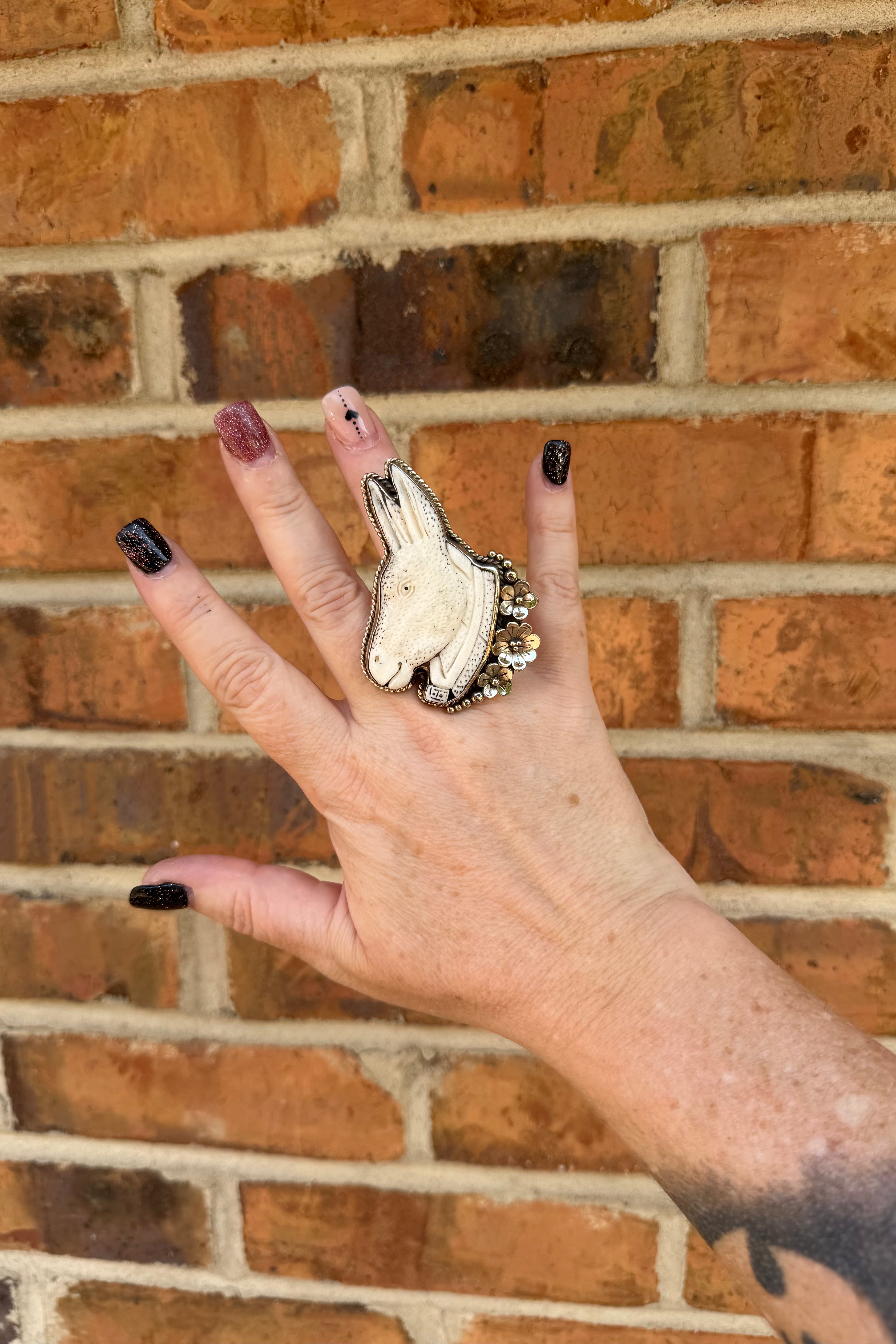 Fancy Donkey Ring