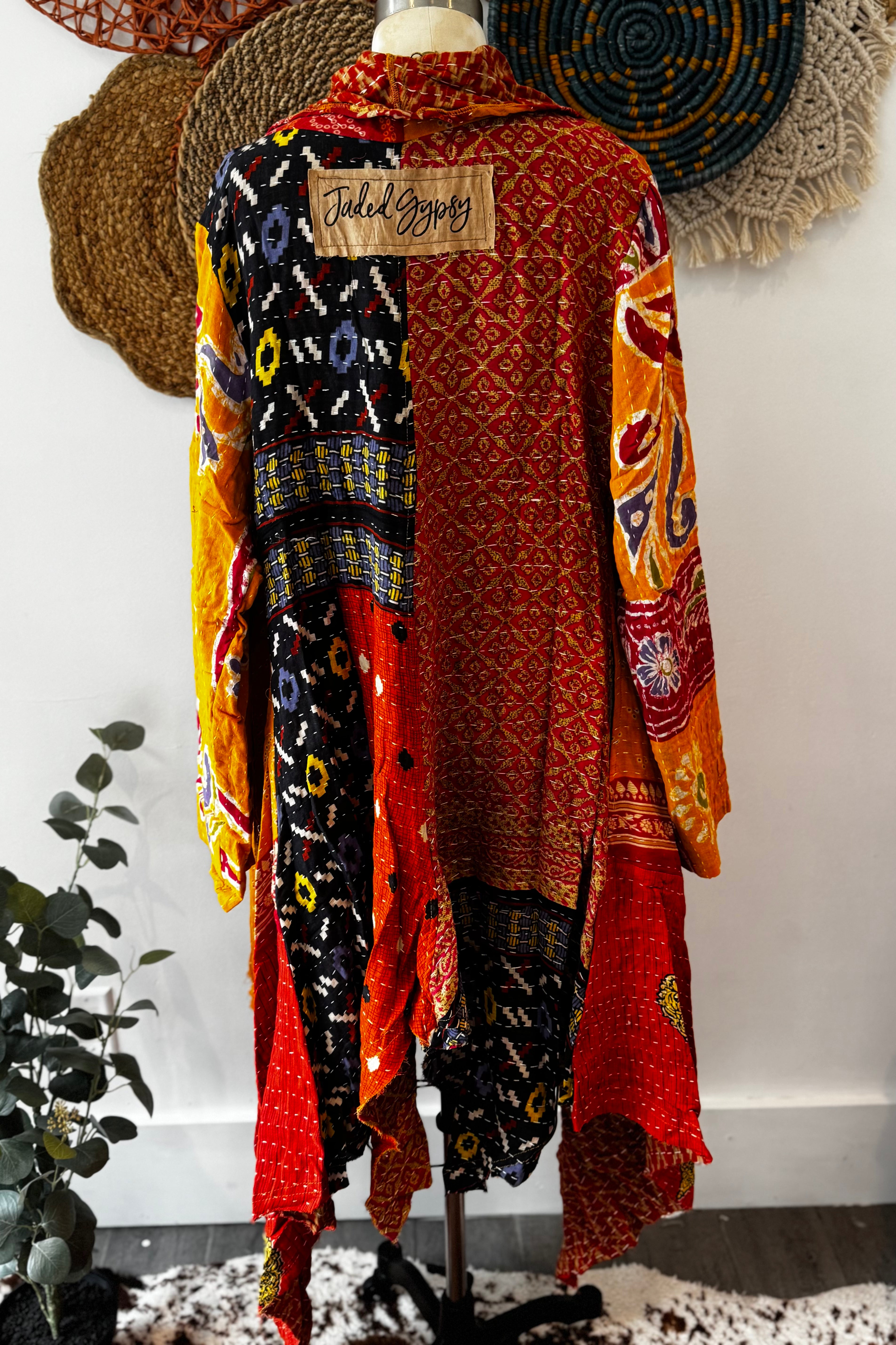 Kantha Sunrise Duster Combo J