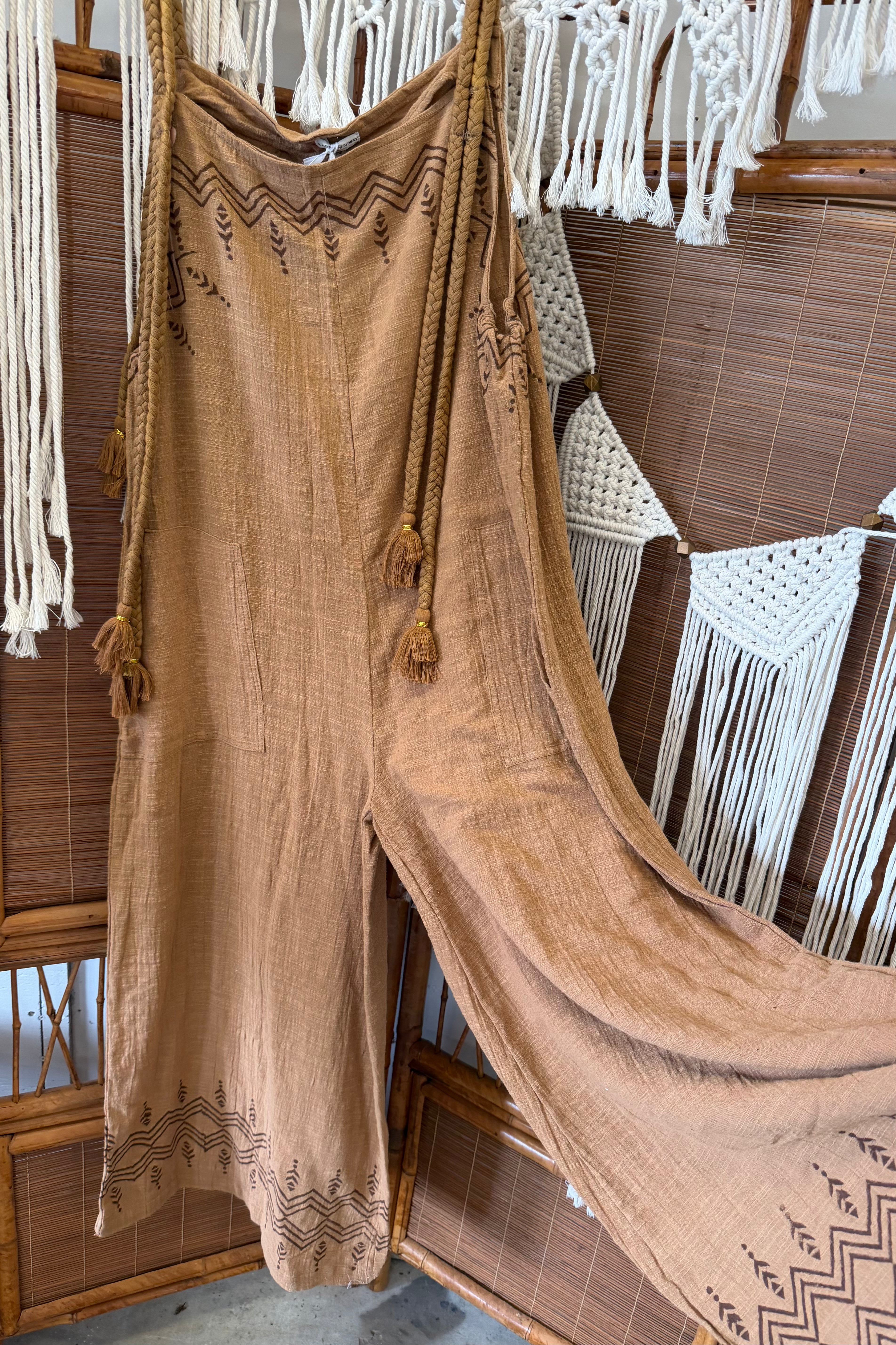 Avery Cotton Overall Jumper