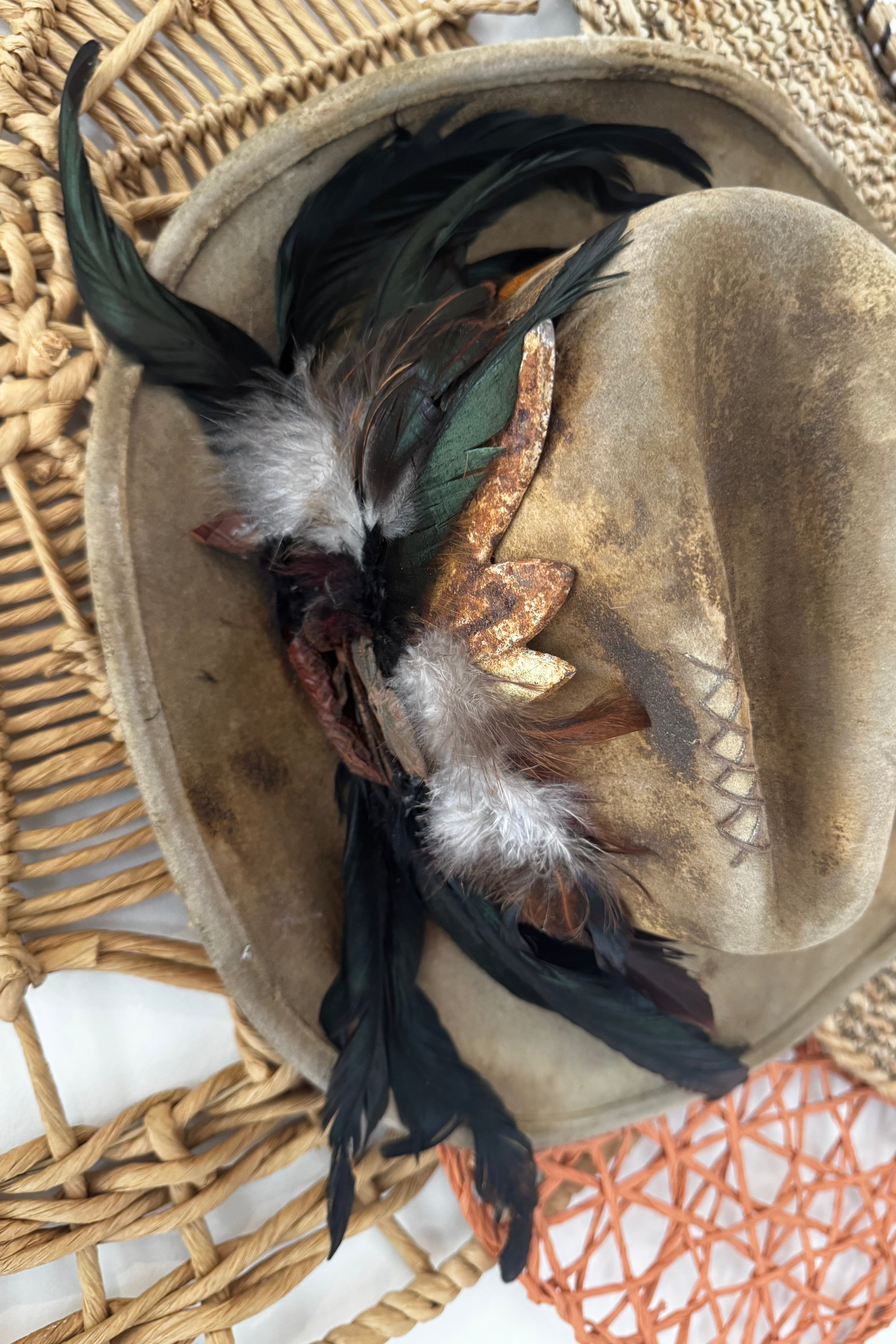 Foxy Lady statement Handmade Cowgirl Hat