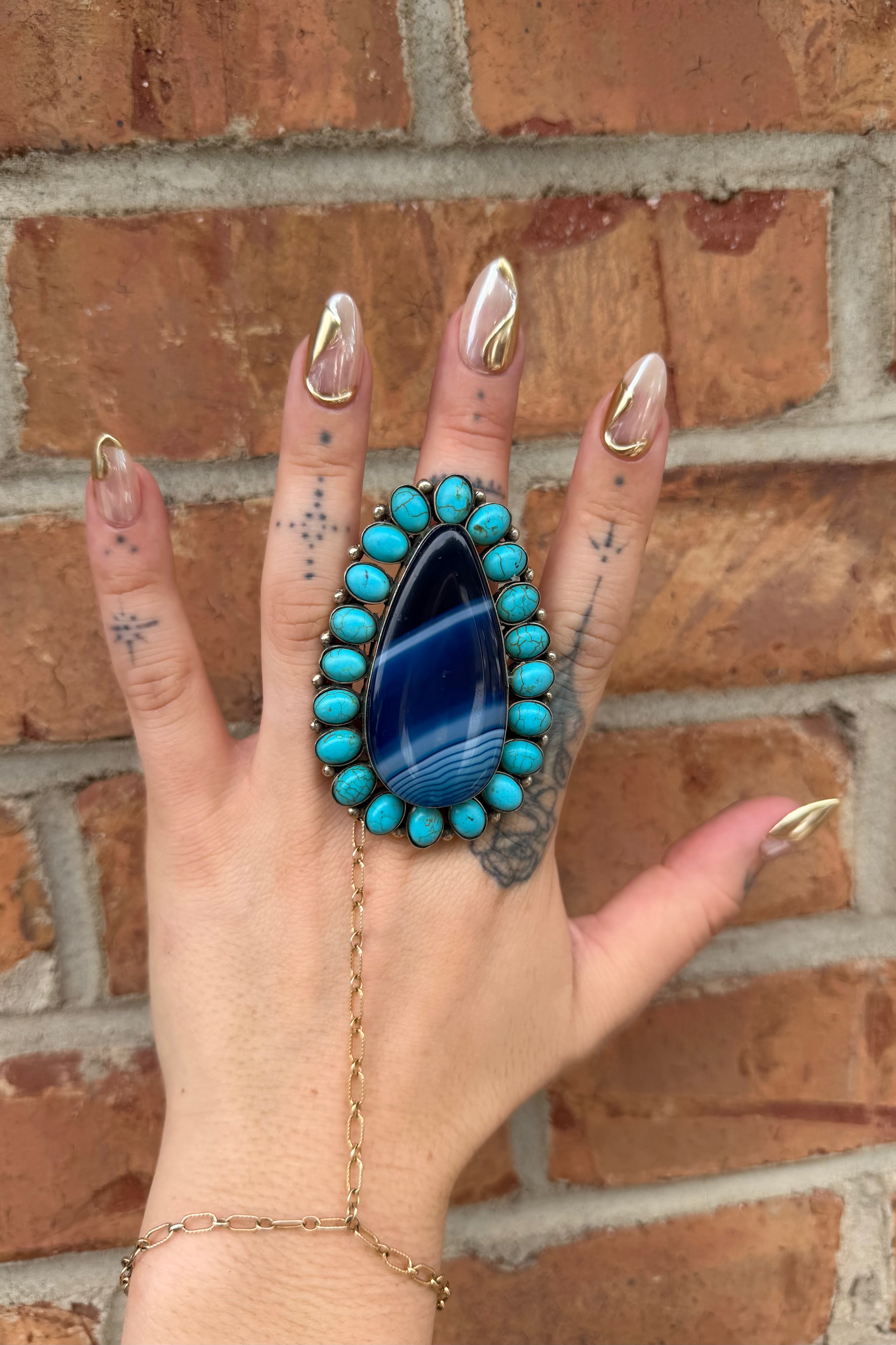 Blue Stunner Ring