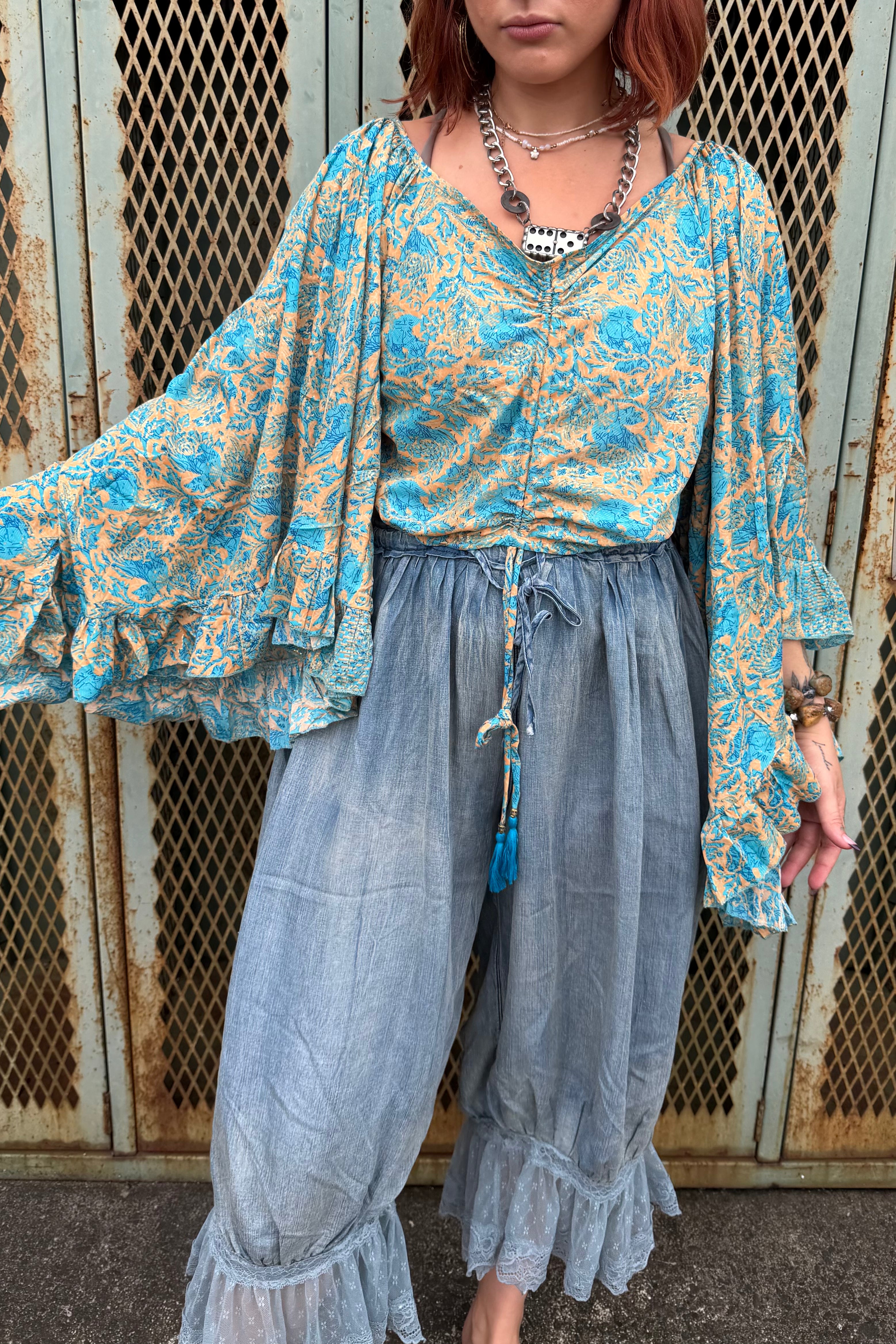 Alluring Romance Bloomers - Chambray : ONE SIZE