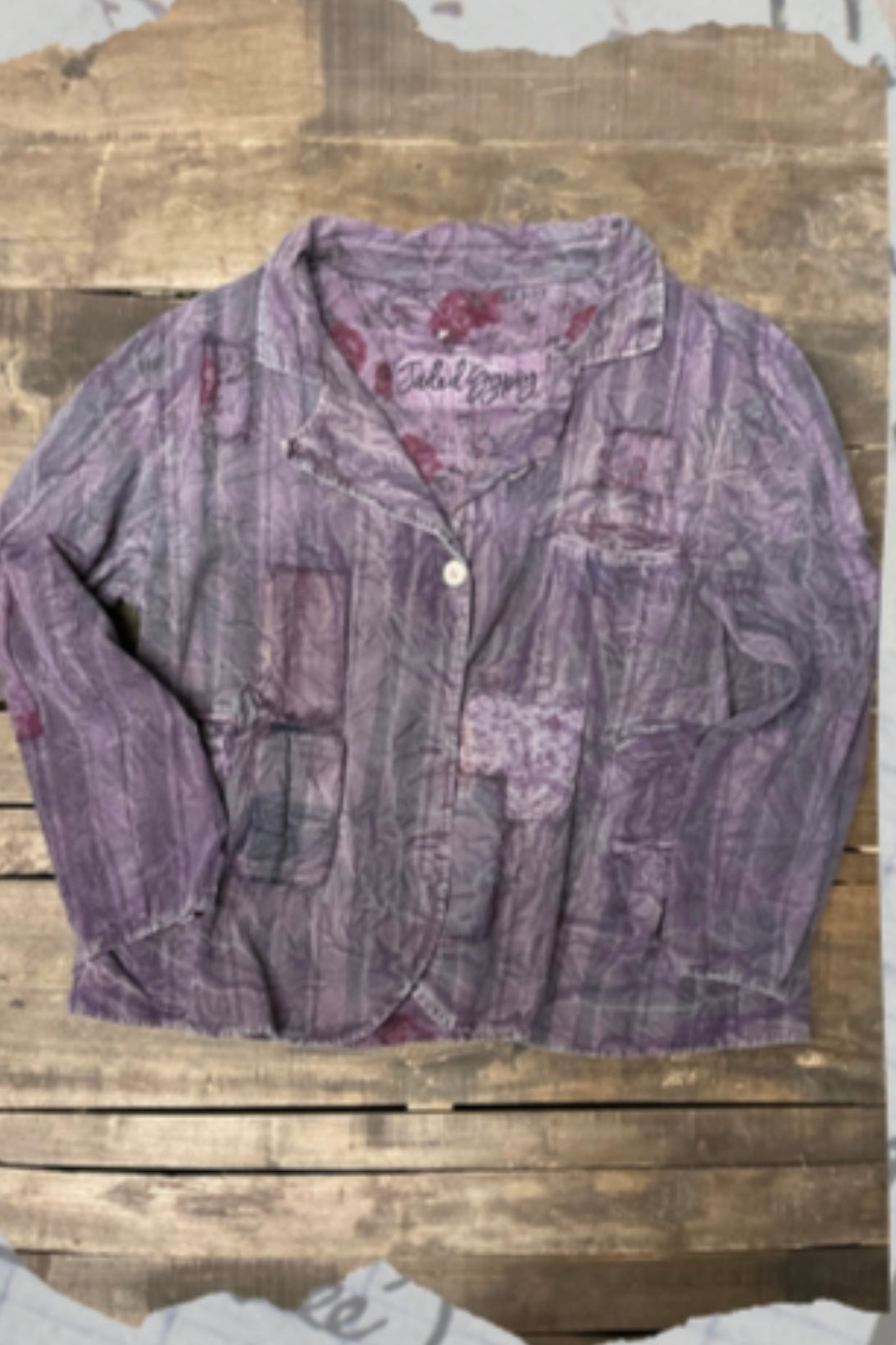 Preorder Rose Garden Views Jacket Plum - End Oct