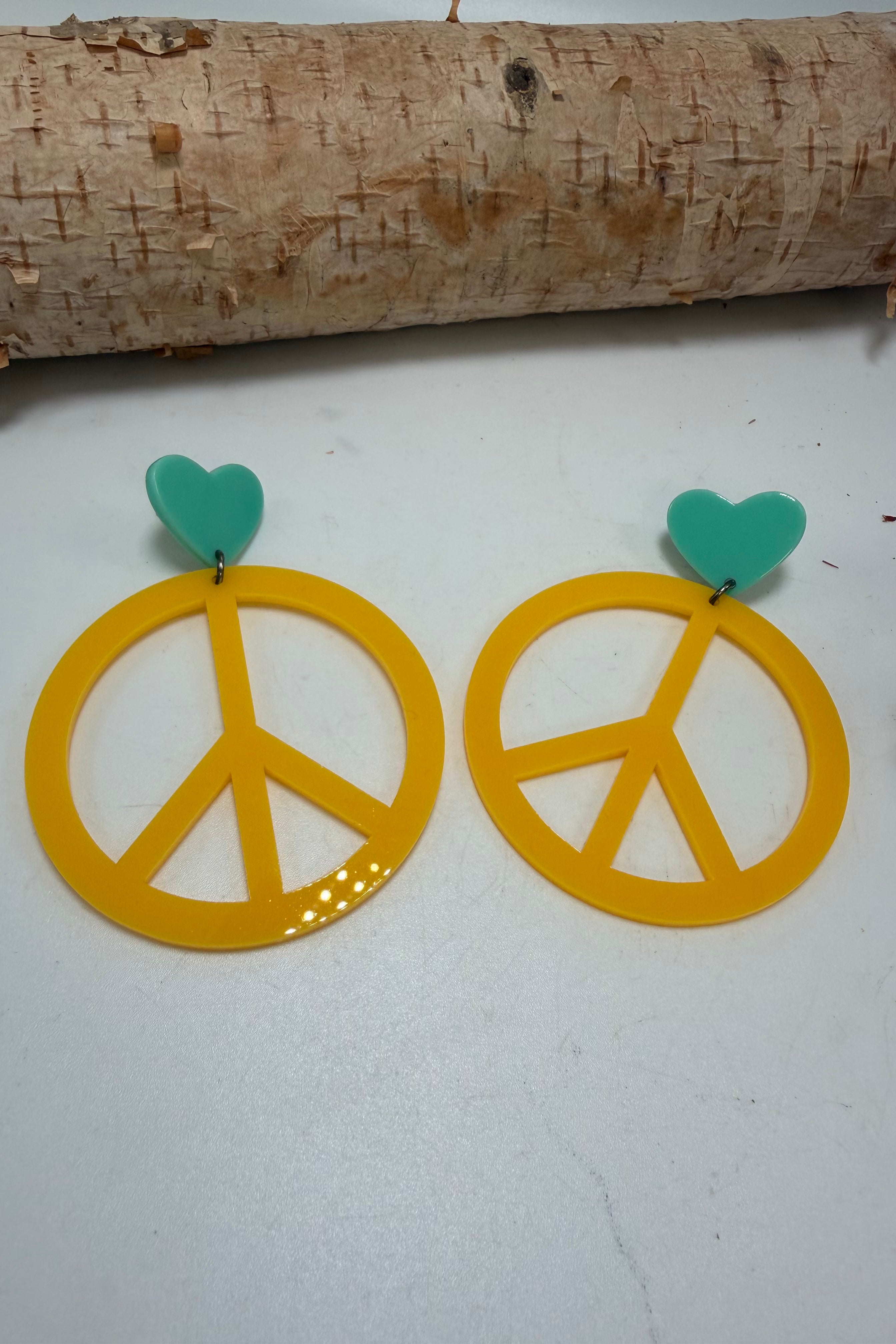 Peace Out Earrings
