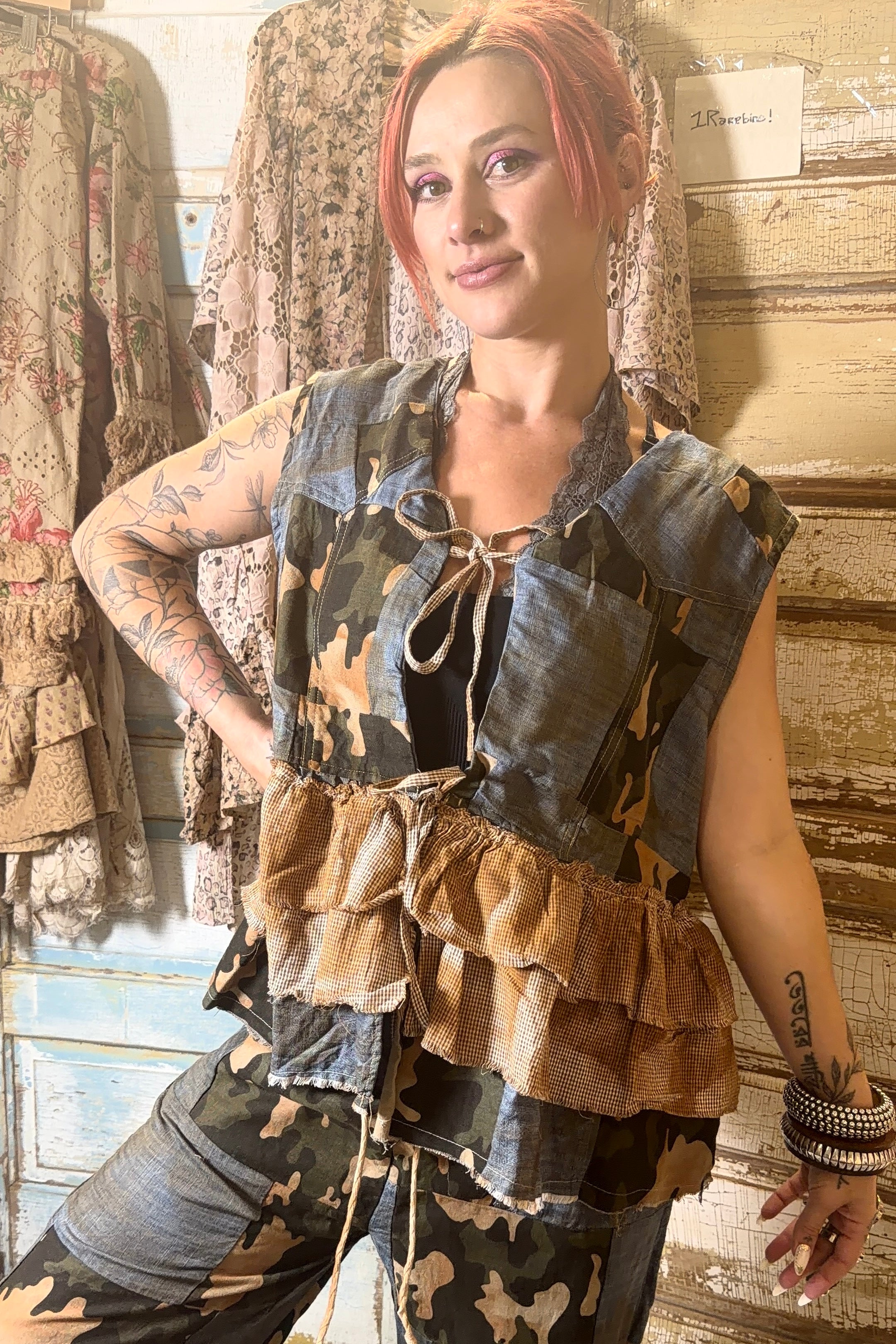 Rebel And Ruffles Vest