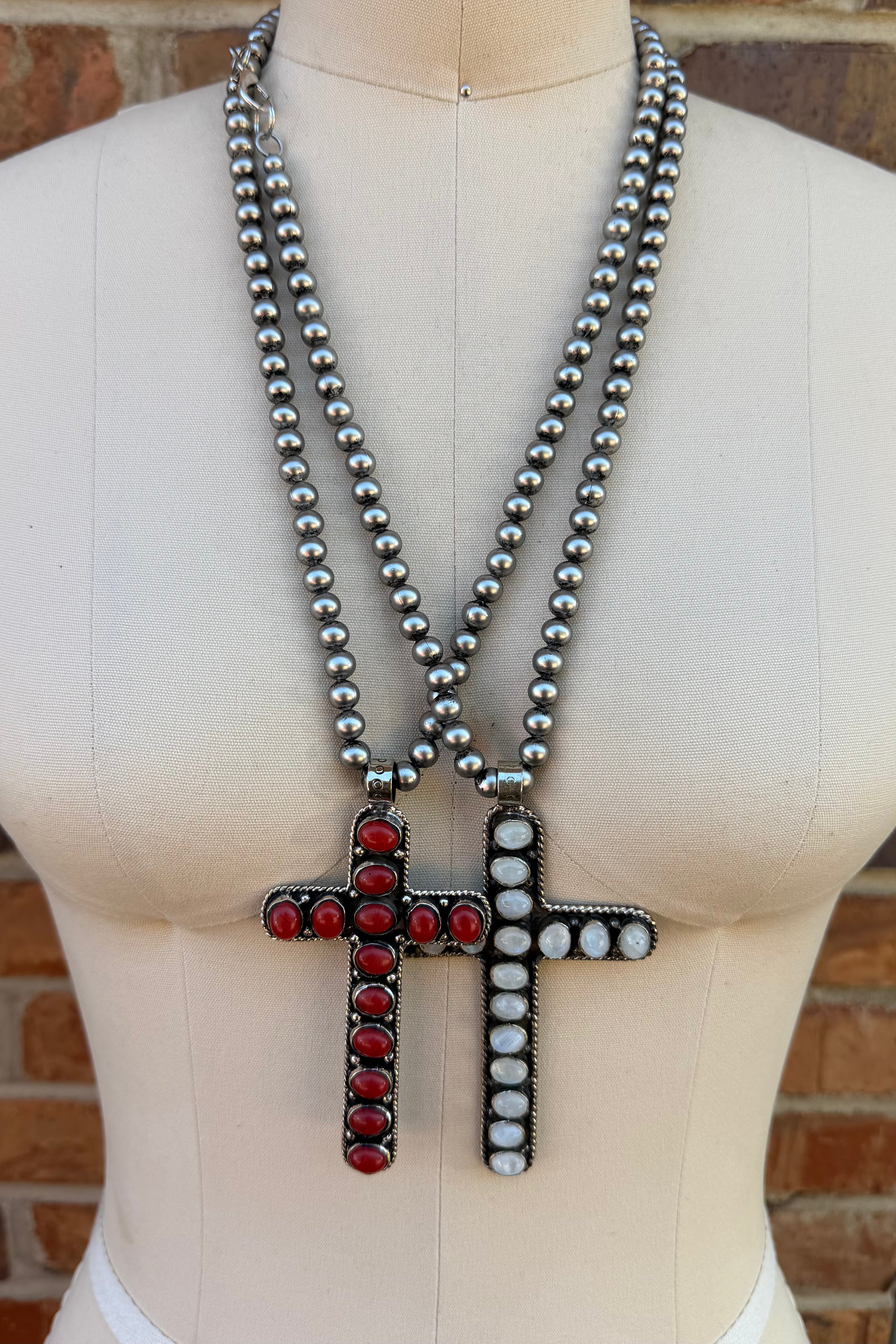 Cross Cross Necklace