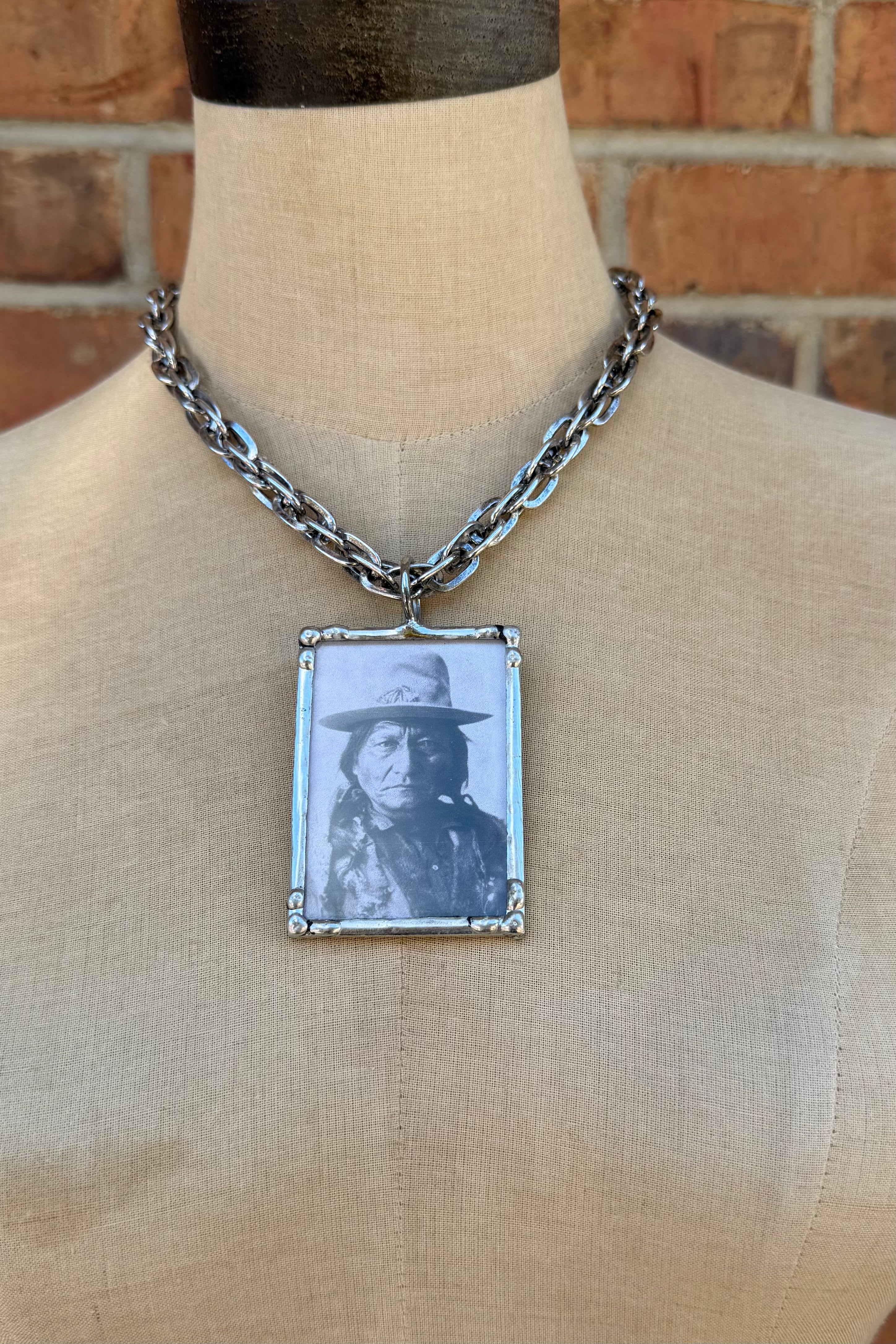 Chief Portrait 2 Necklace