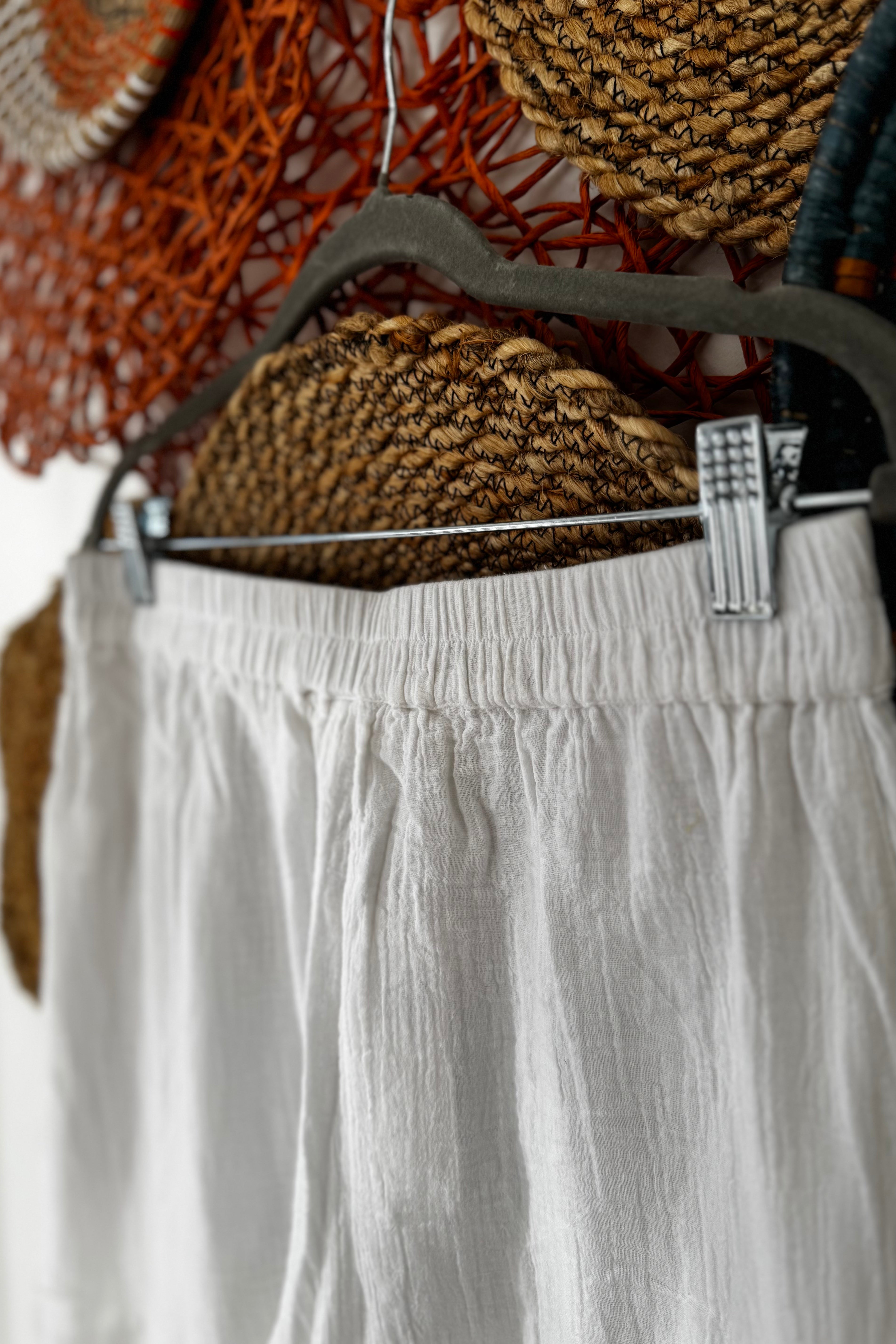 Sale - Paper Lace Cotton Pant