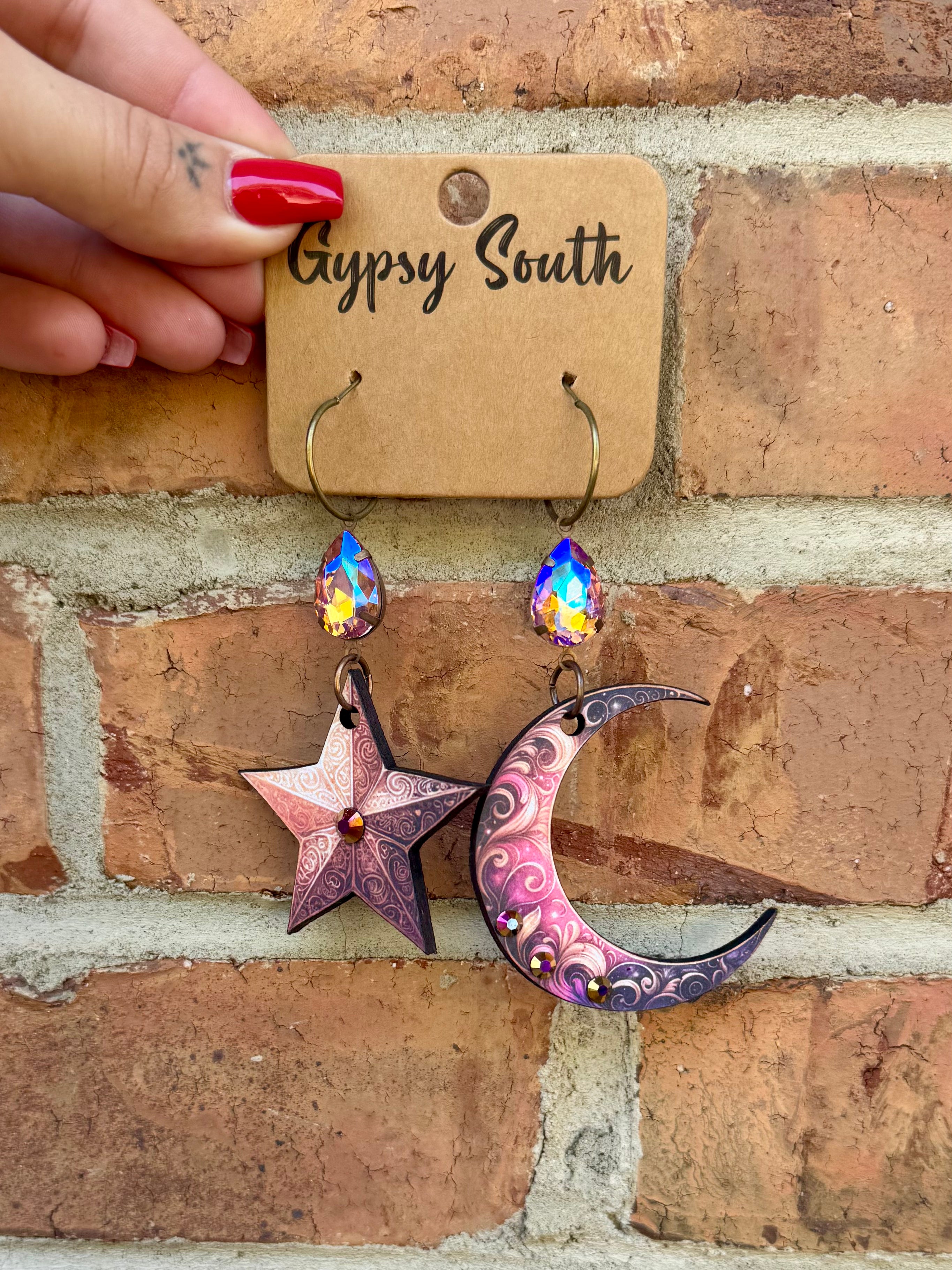 Star & Moon opposites Earring