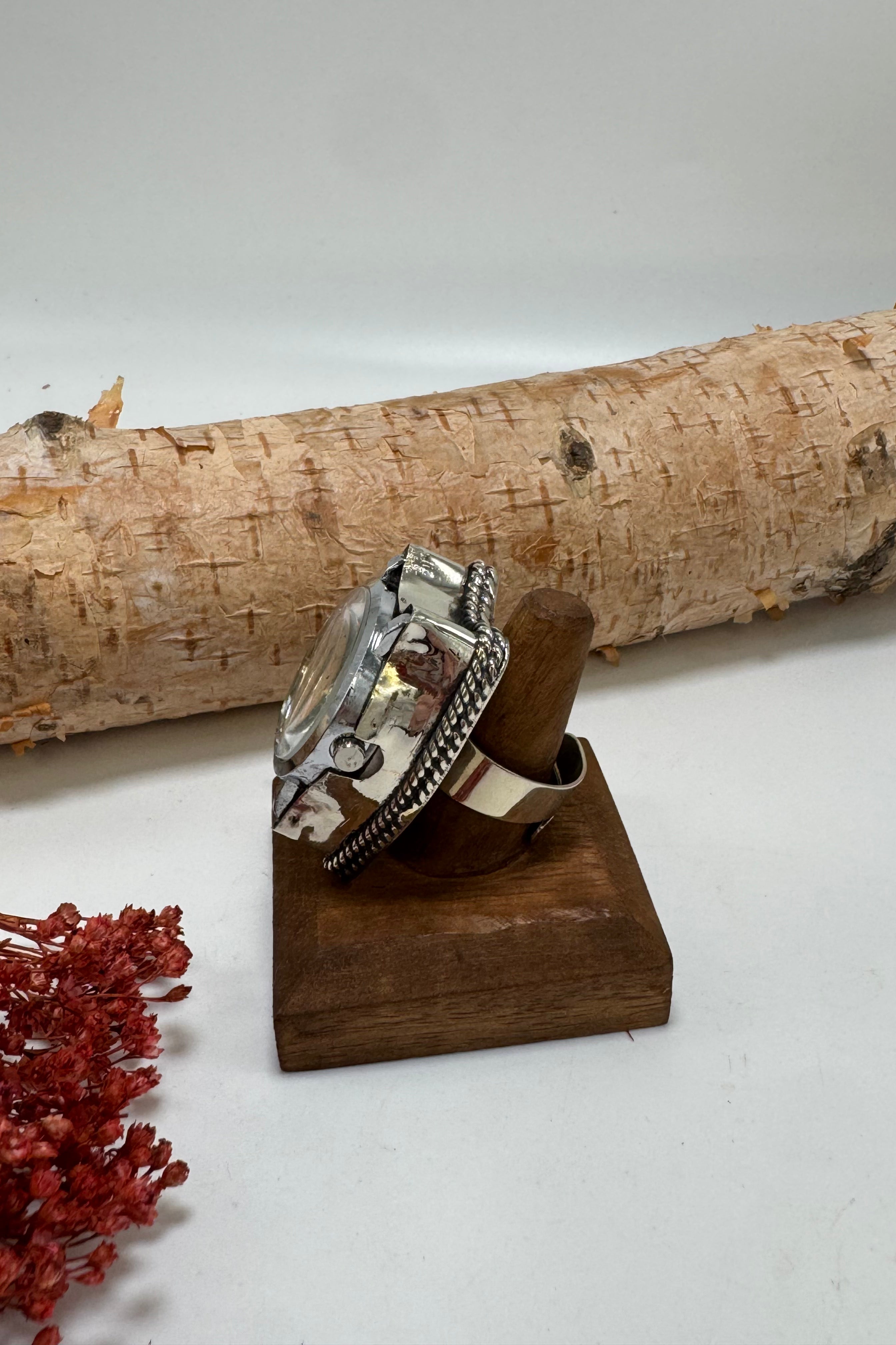 Cat Eye Watch Ring