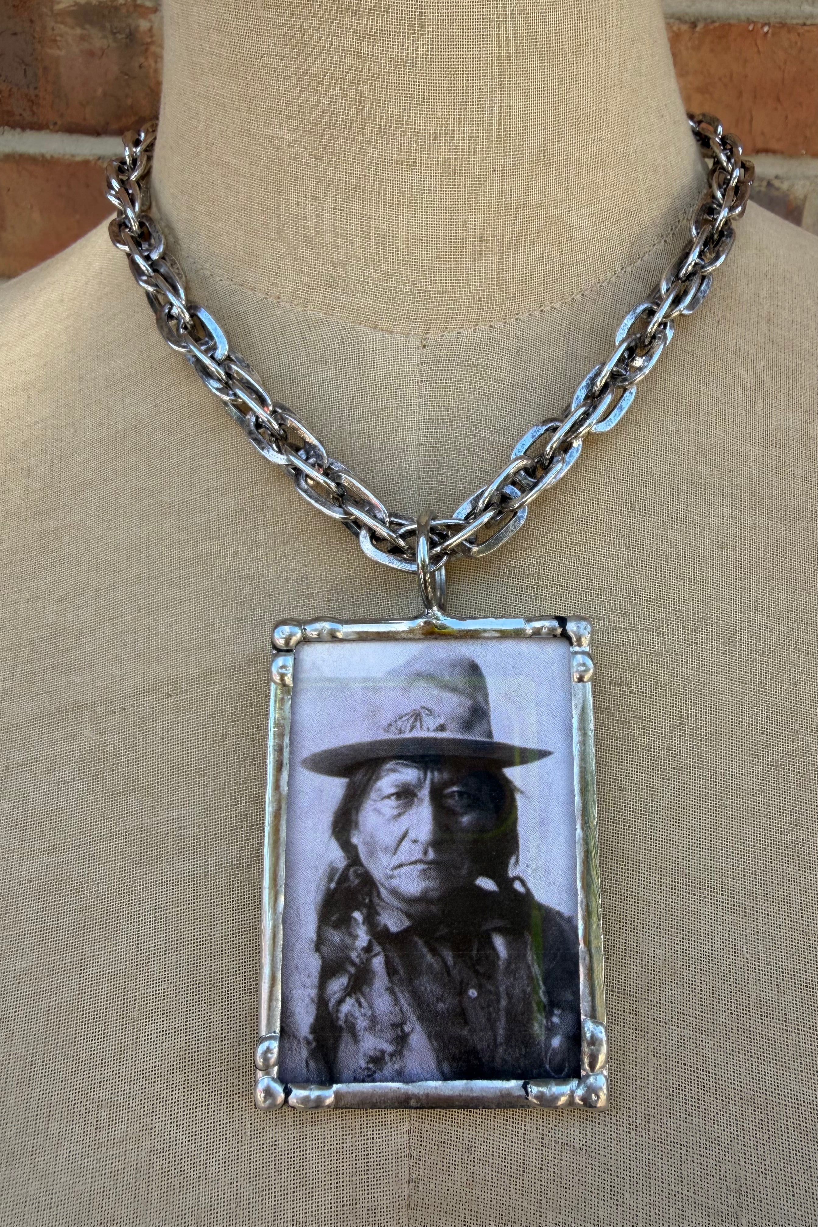 Chief Portrait 2 Necklace