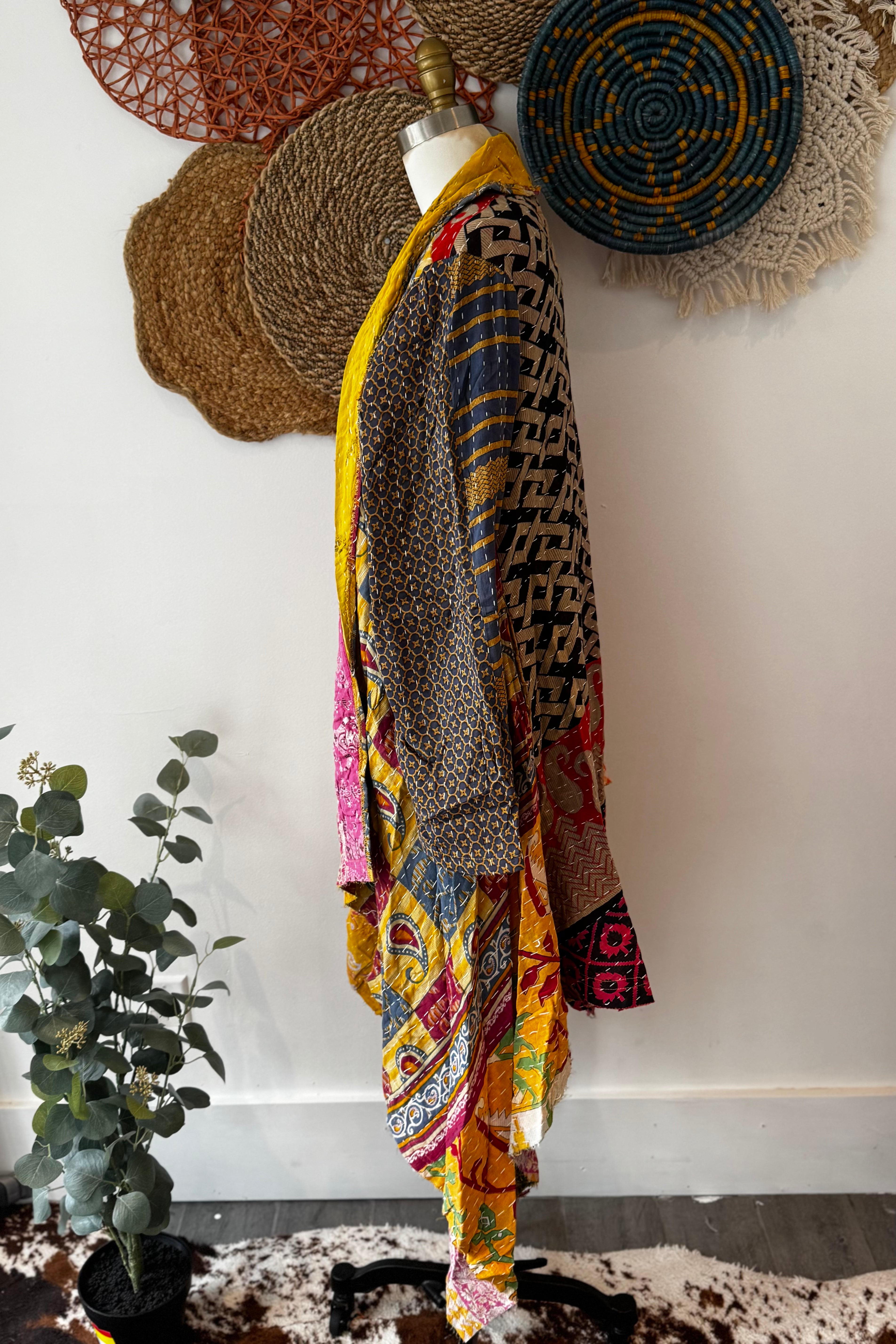 Kantha Sunrise Duster Combo F