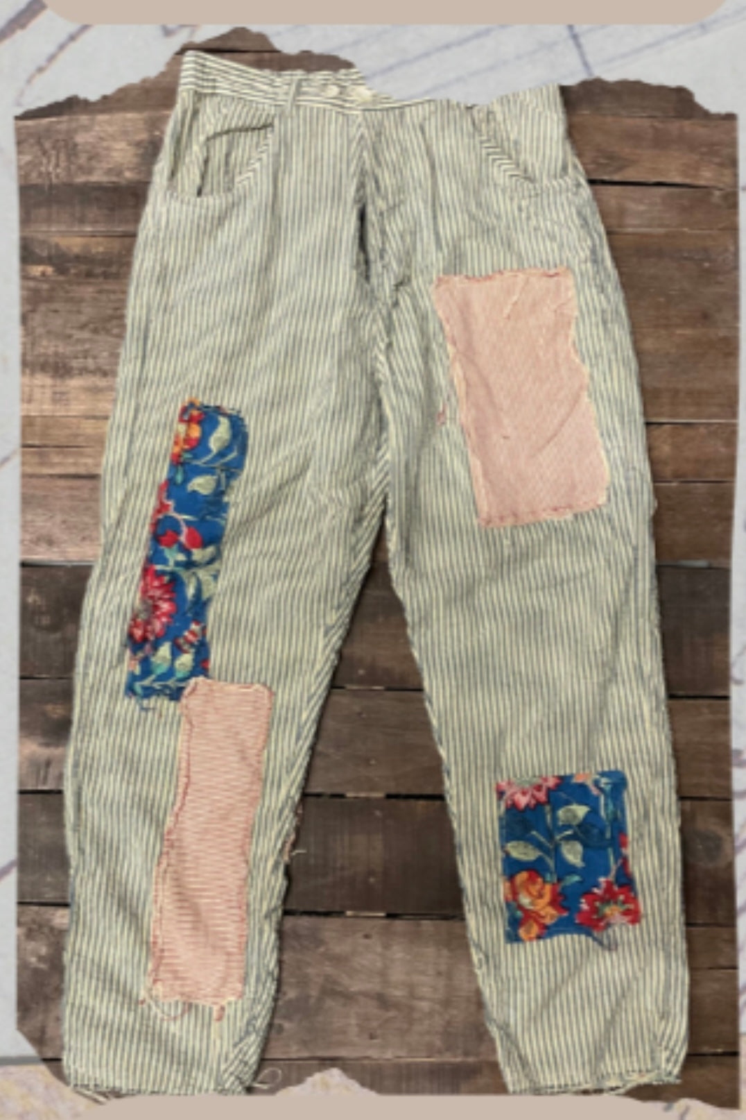 Preorder Traveling On Pant Blue Willow
