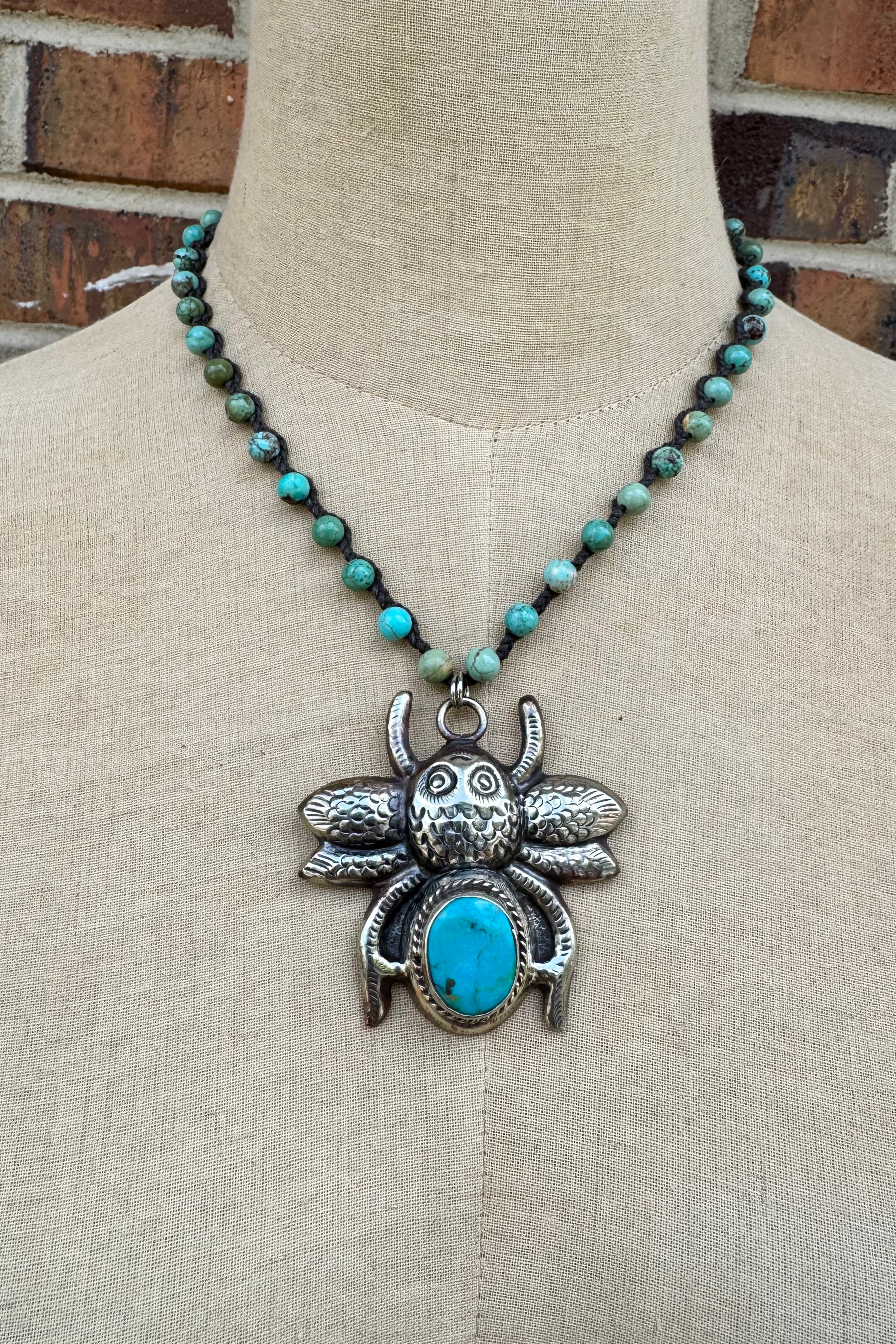OOAK Bugging Out Necklace