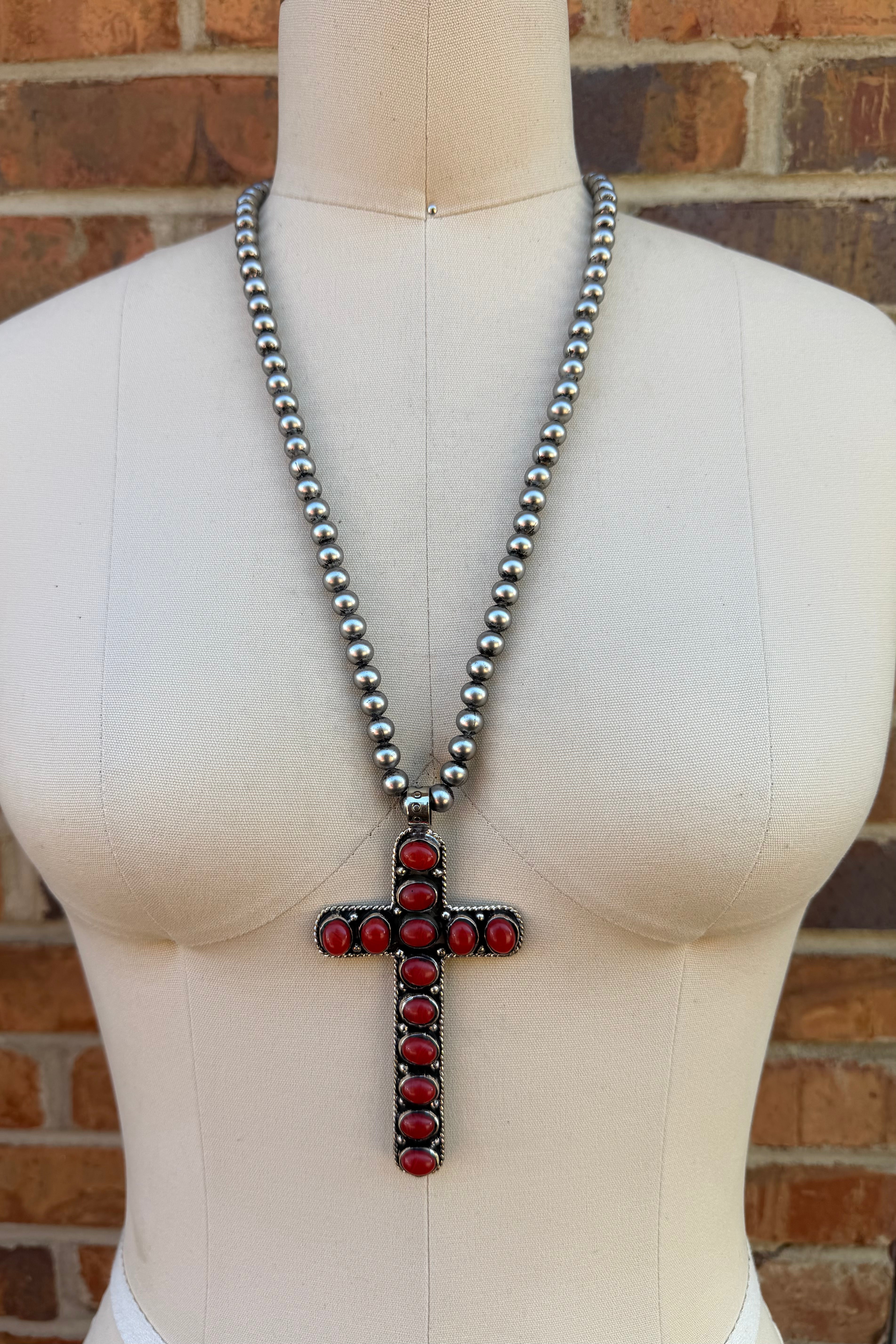 Cross Cross Necklace