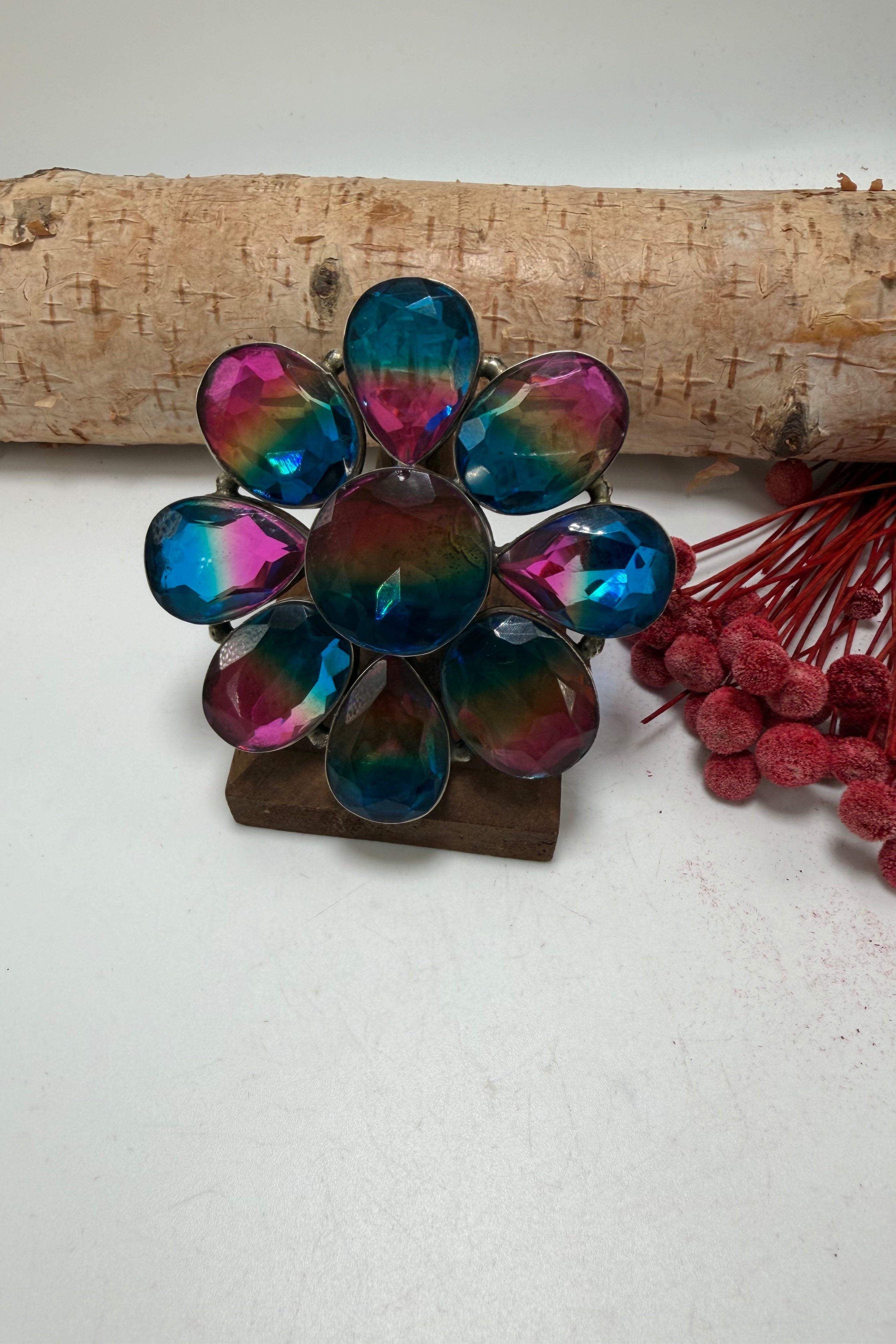 Wheel Of Colors in Blues and Pinks 9