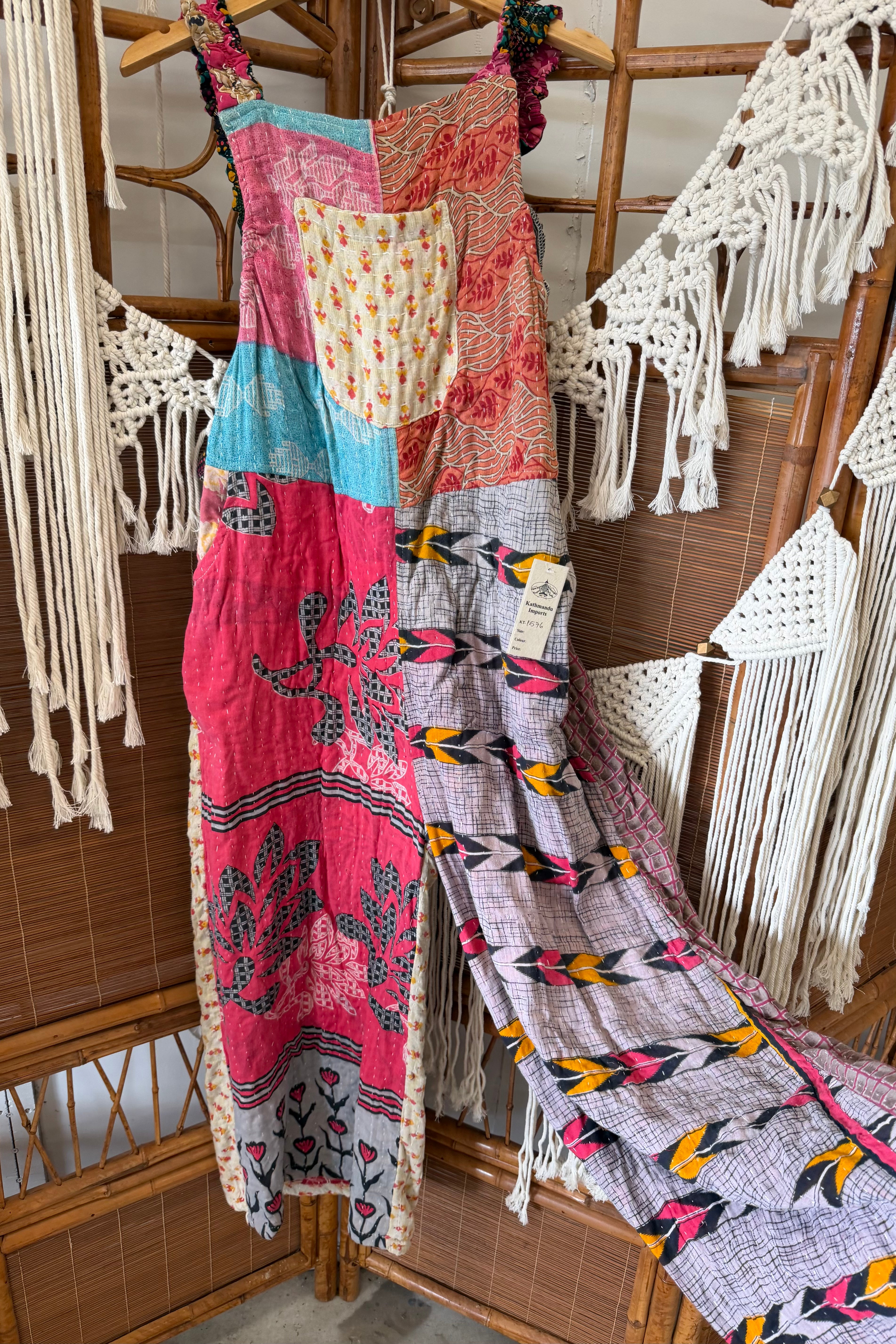 Kantha Overalls Combo B