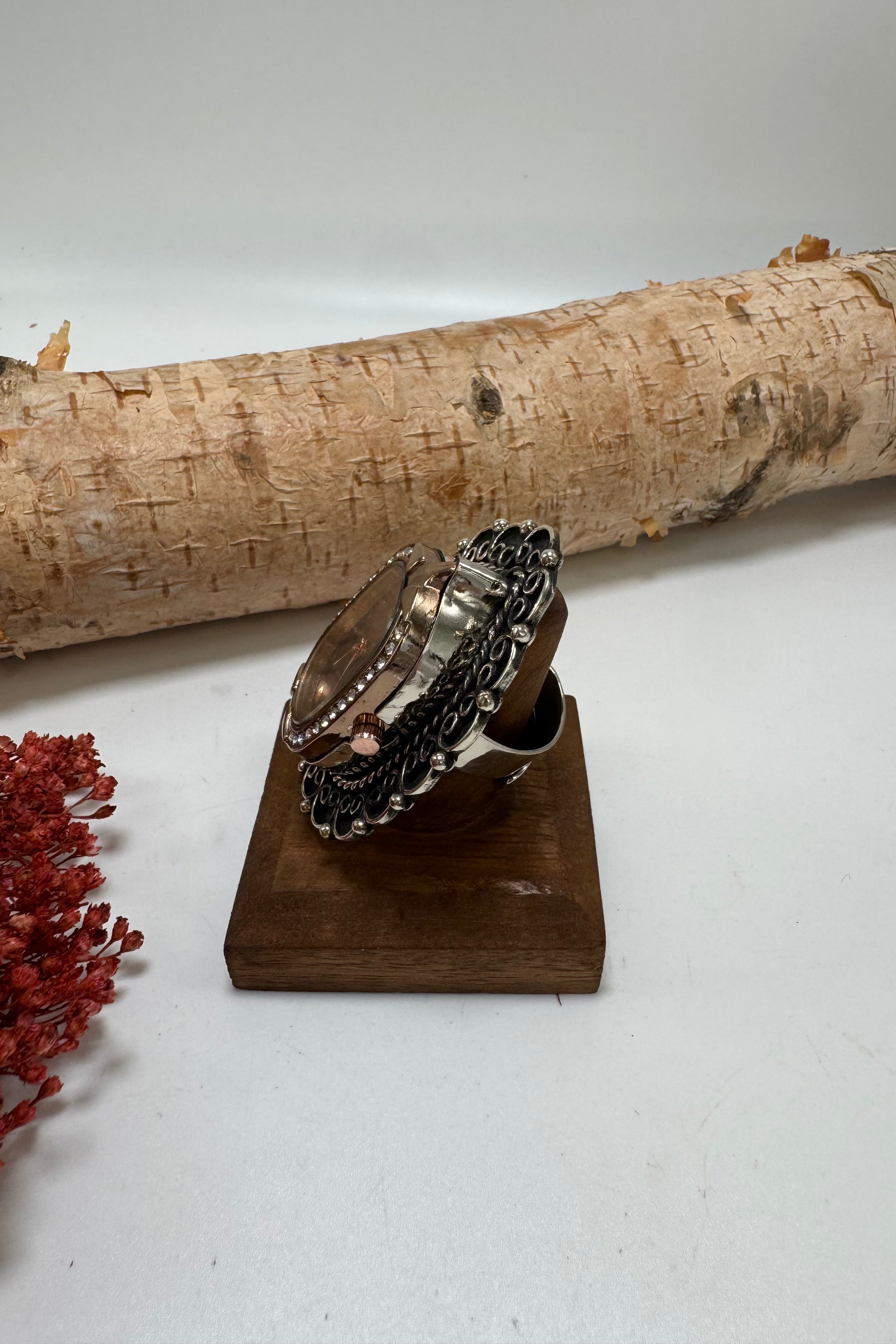 Catching Time Watch Ring