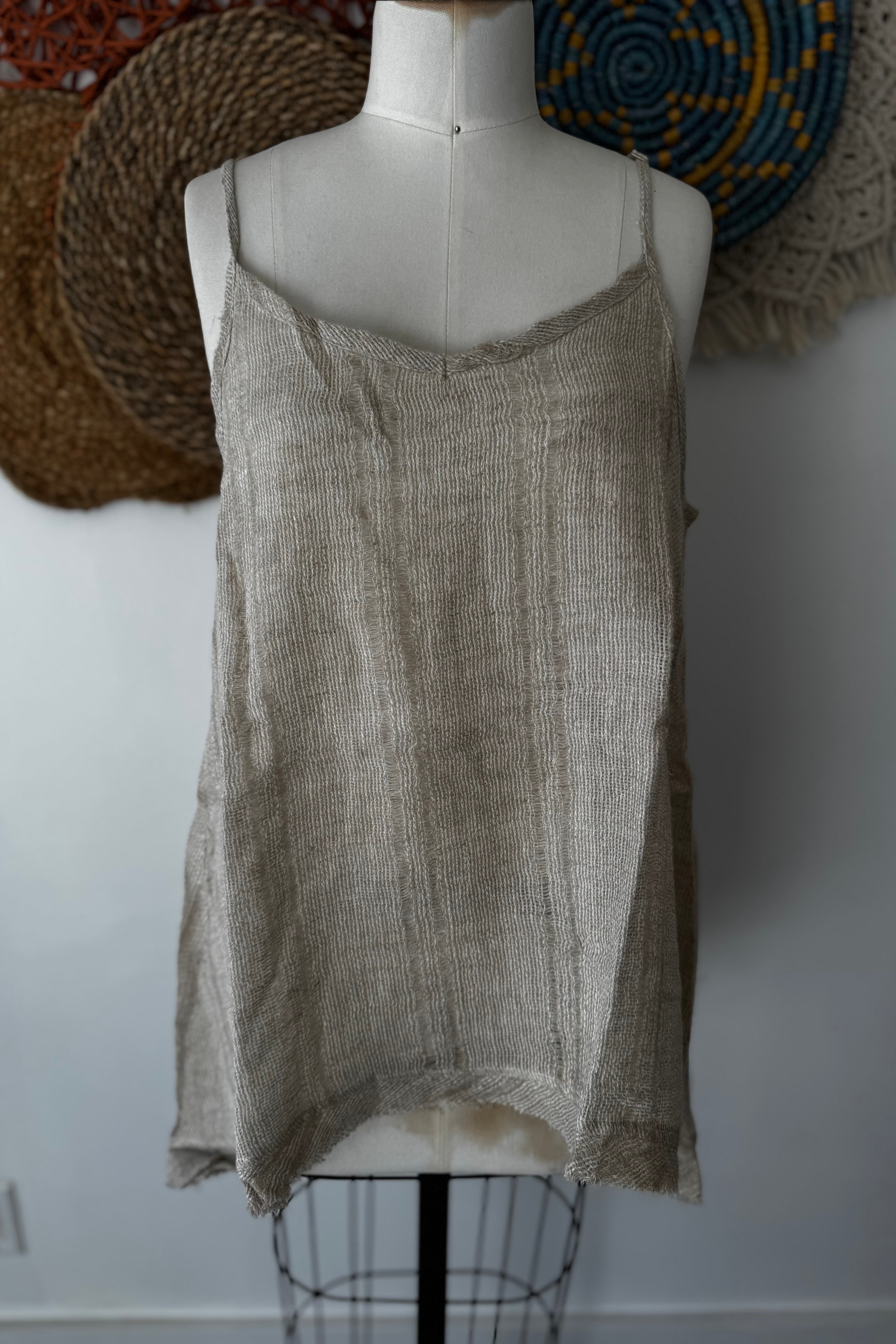 Paper Lace Tank