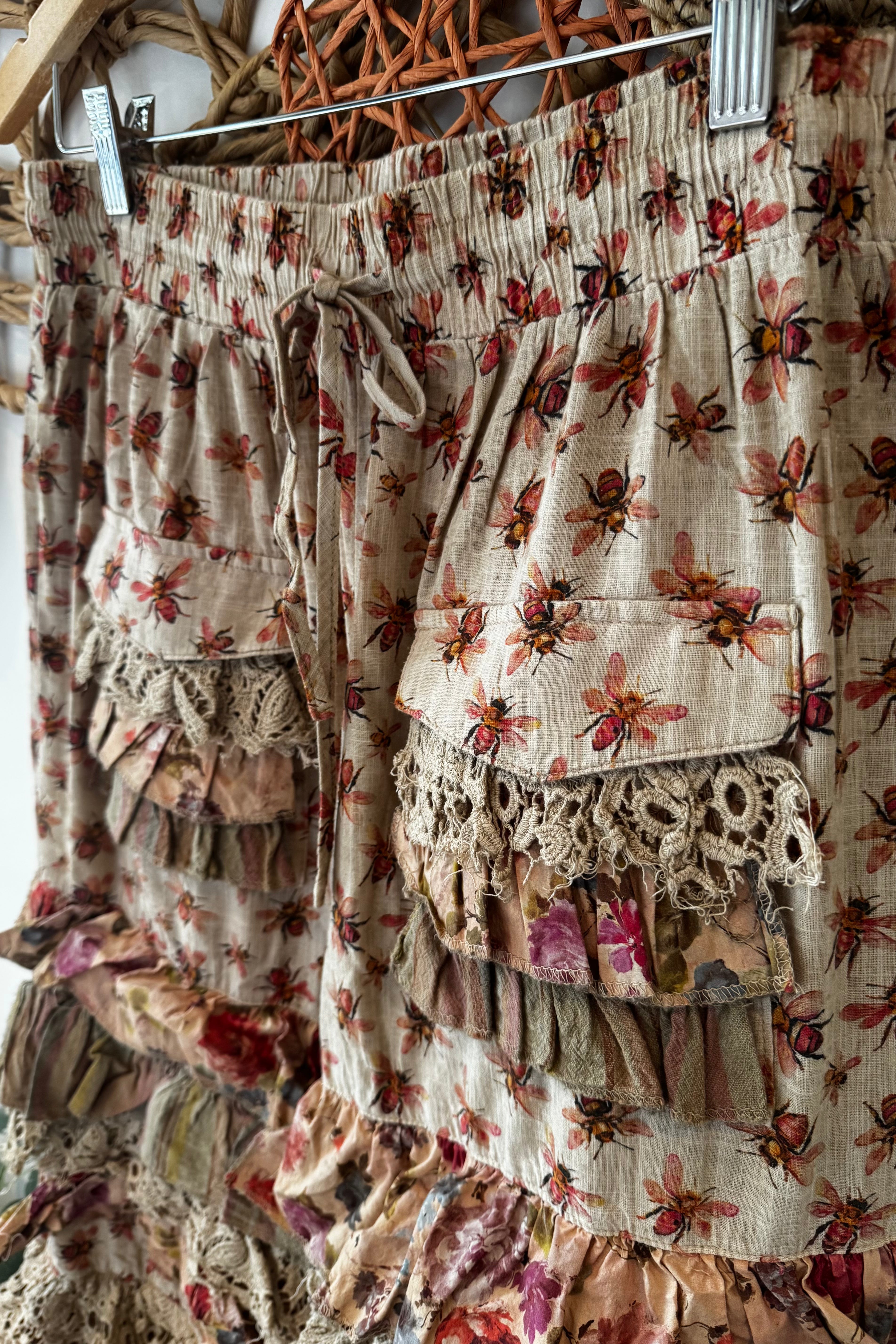 Buzzing About Bee Ruffle Layered Pant