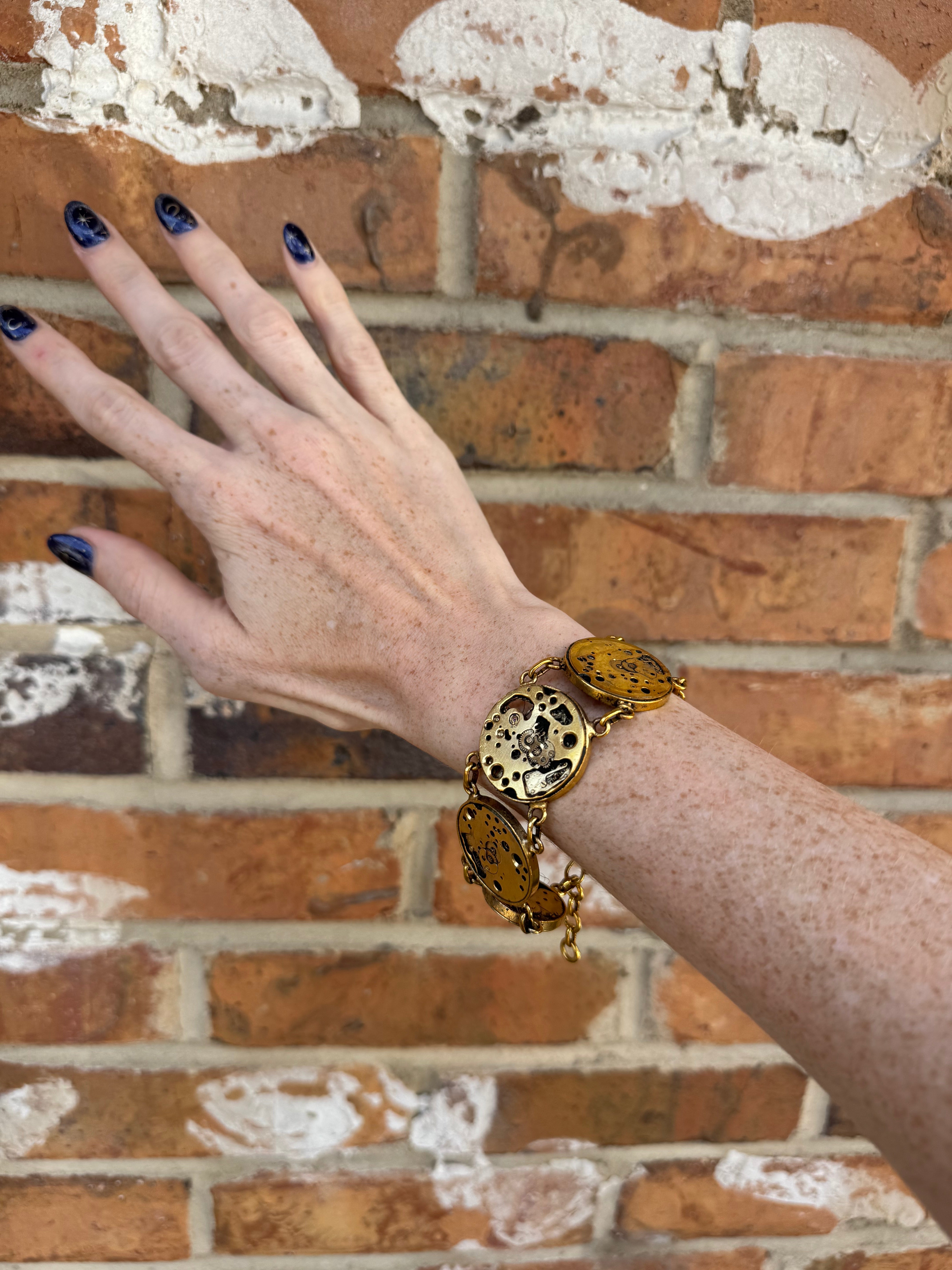 Inner Ticking Wrist Bracelet