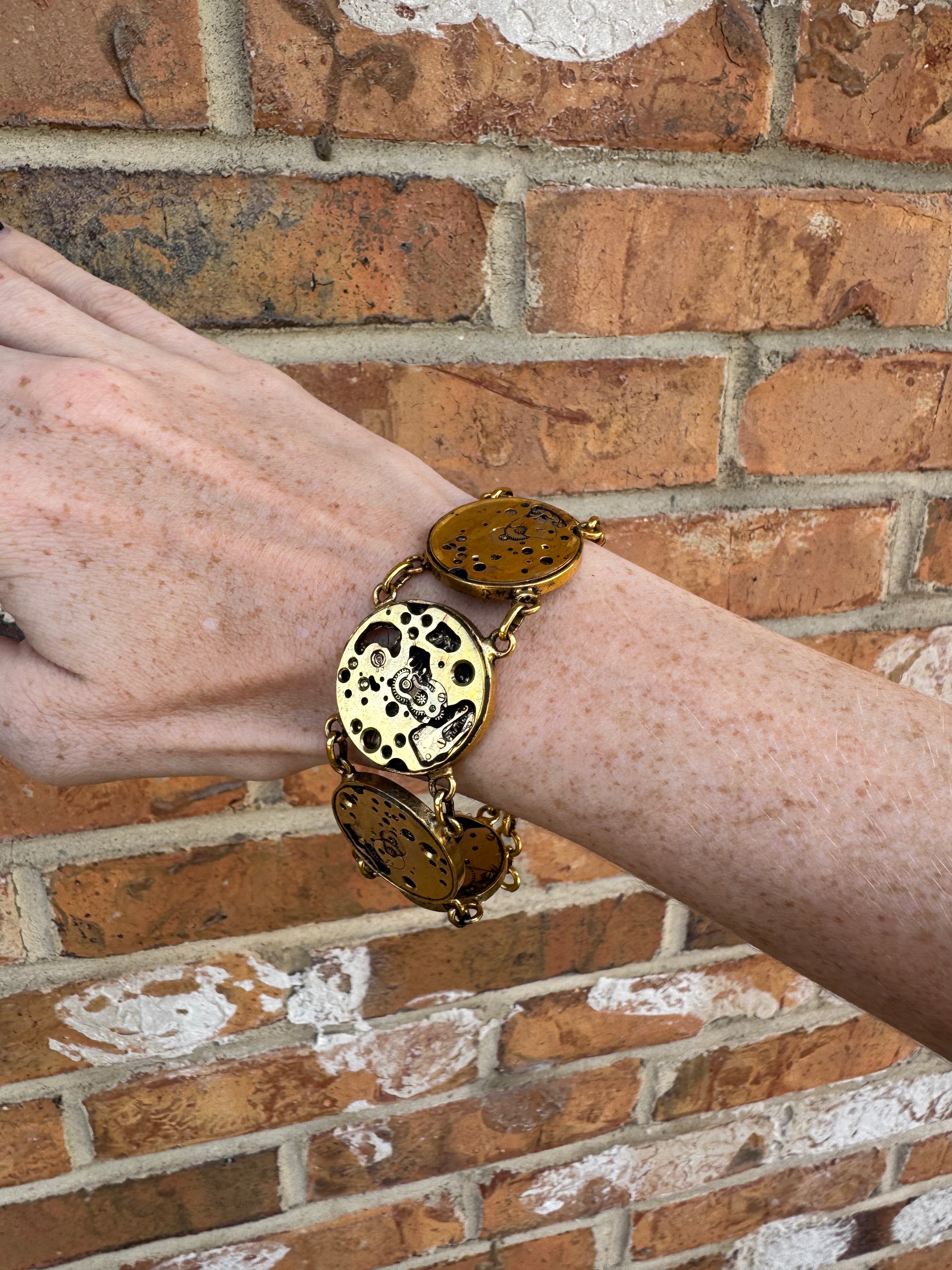 Inner Ticking Wrist Bracelet