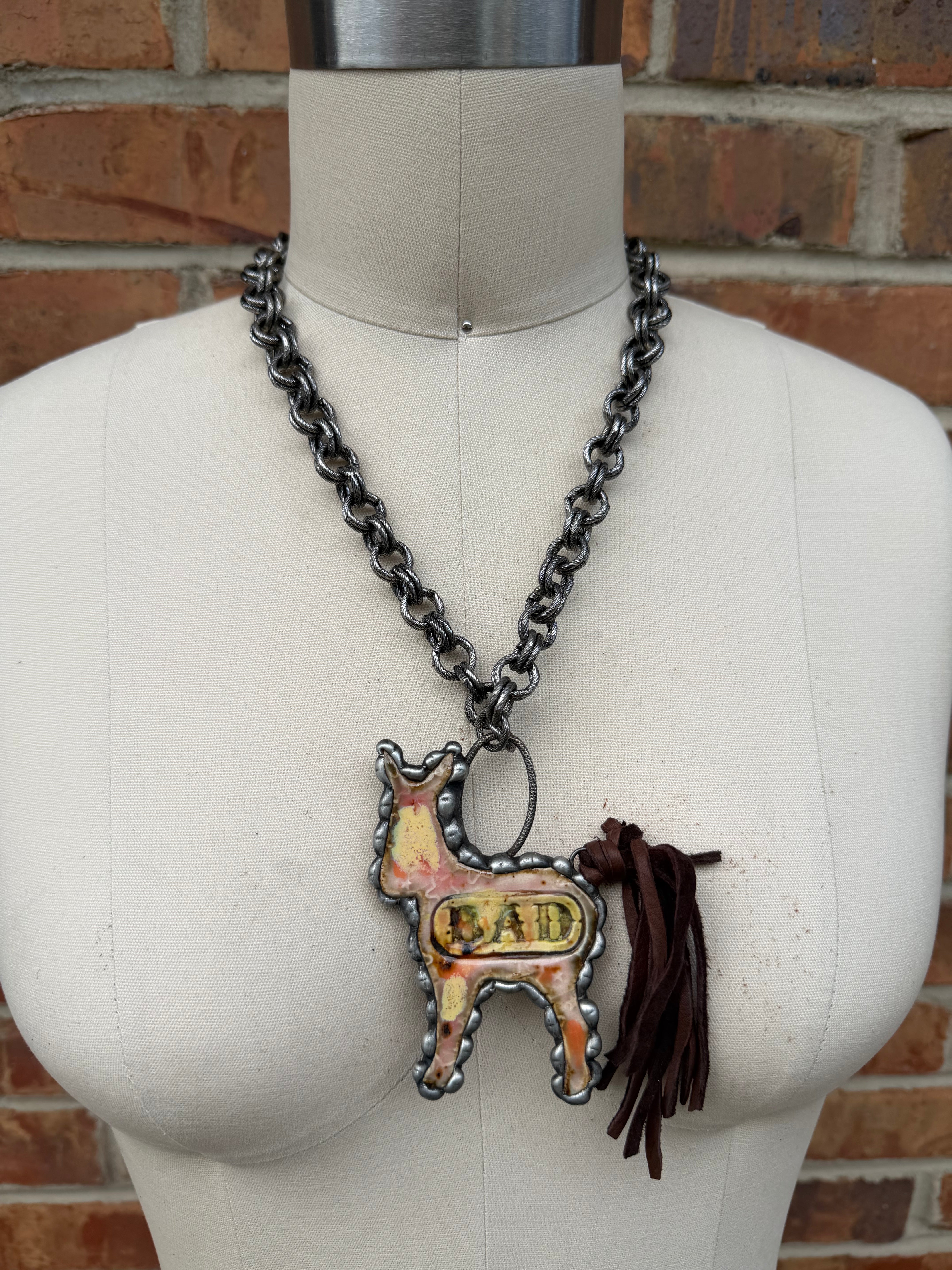 Badass With Leather Tassel
