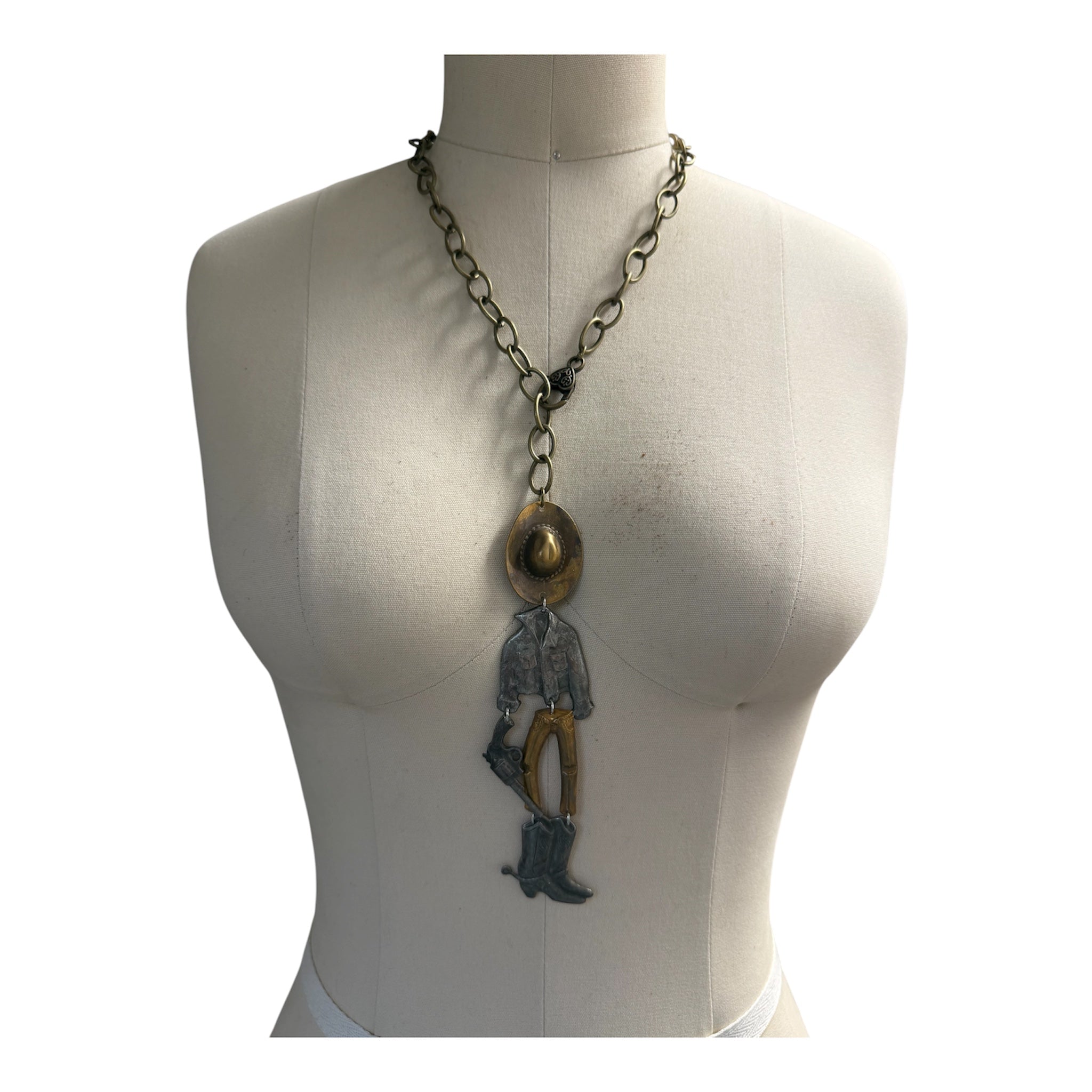 Hang Man Necklace or Earring