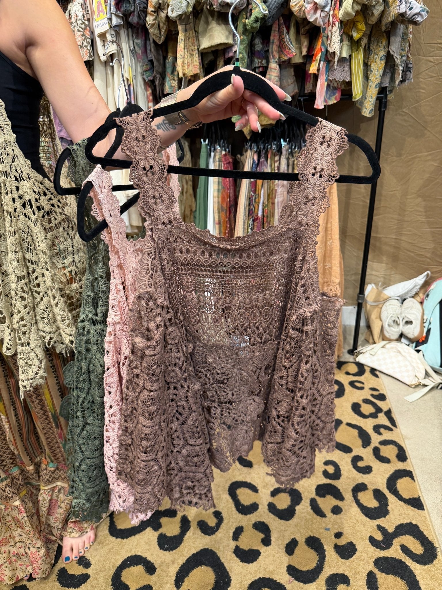 Forever Timeless Tank in Chocolate