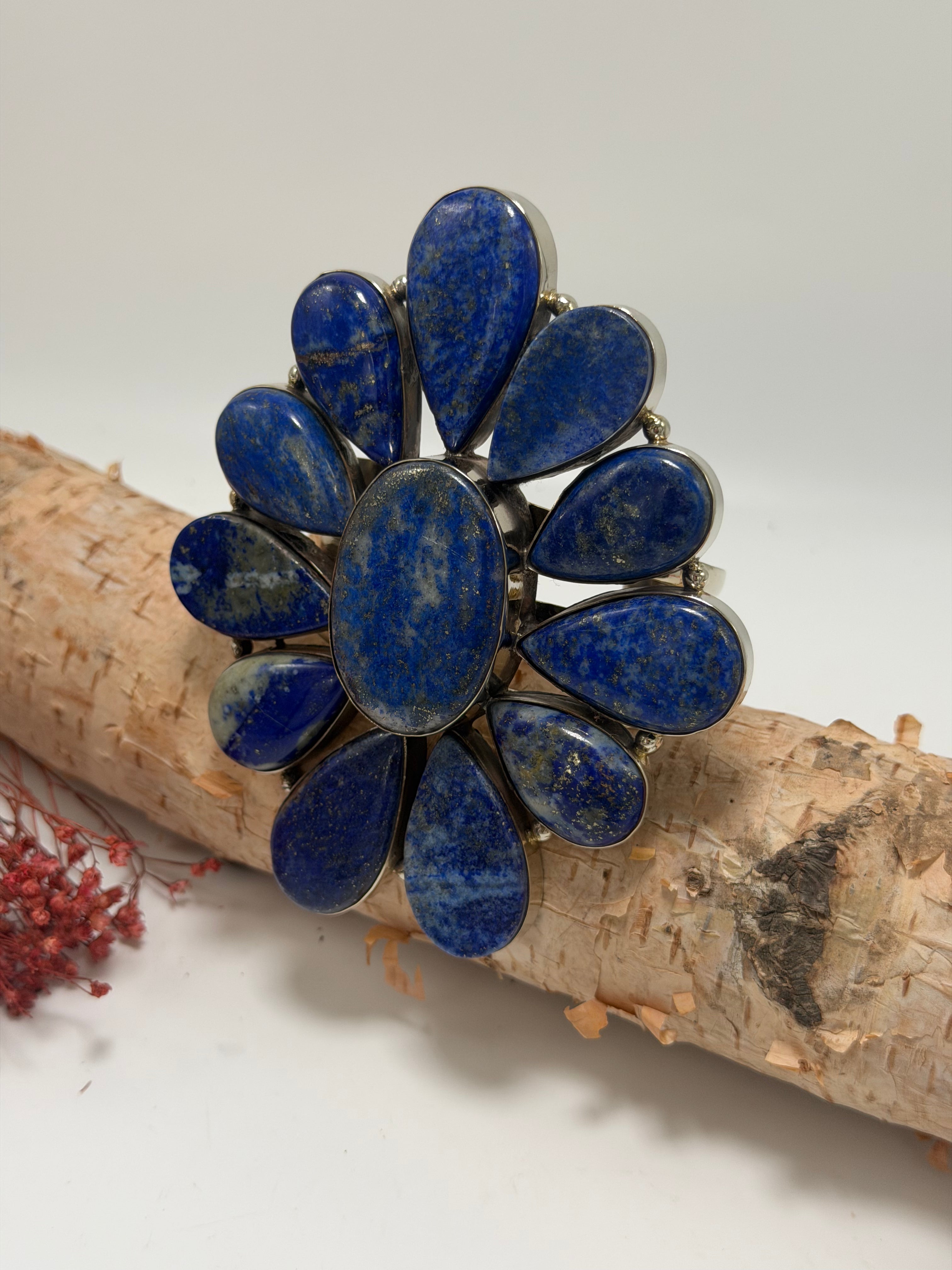 Giant Lapis Cuff
