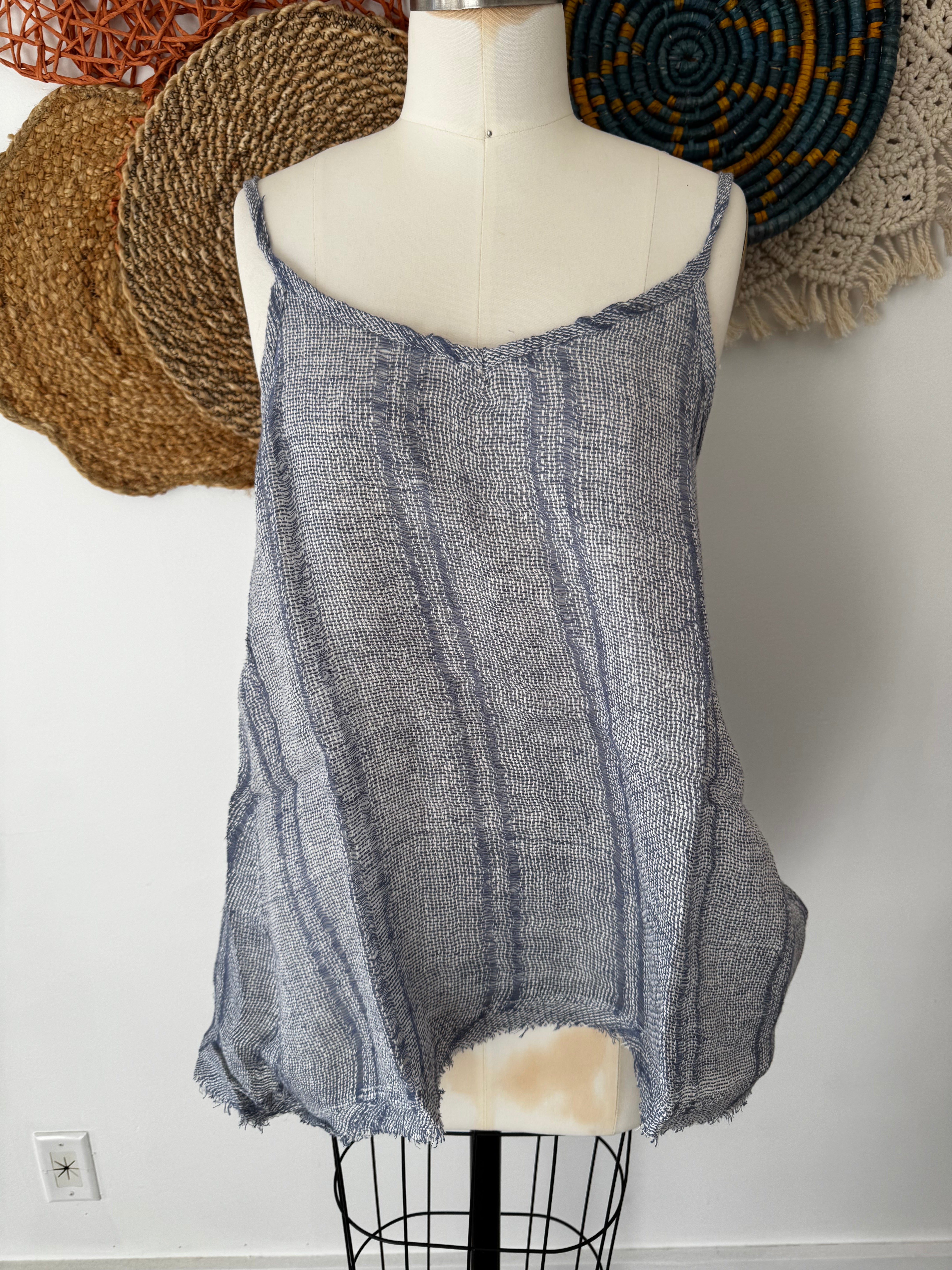 Paper Lace Tank