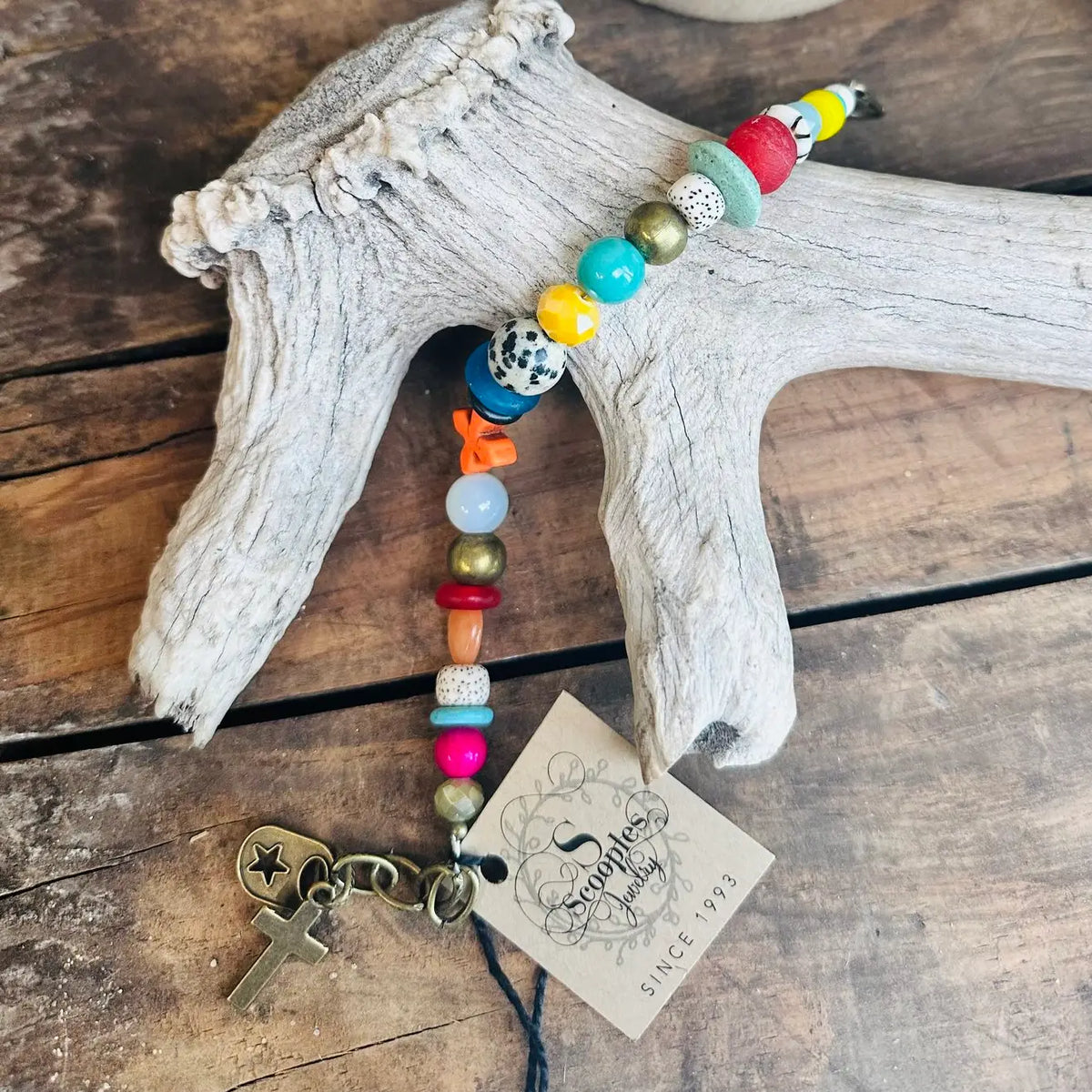 Latched To The Cross Bracelet