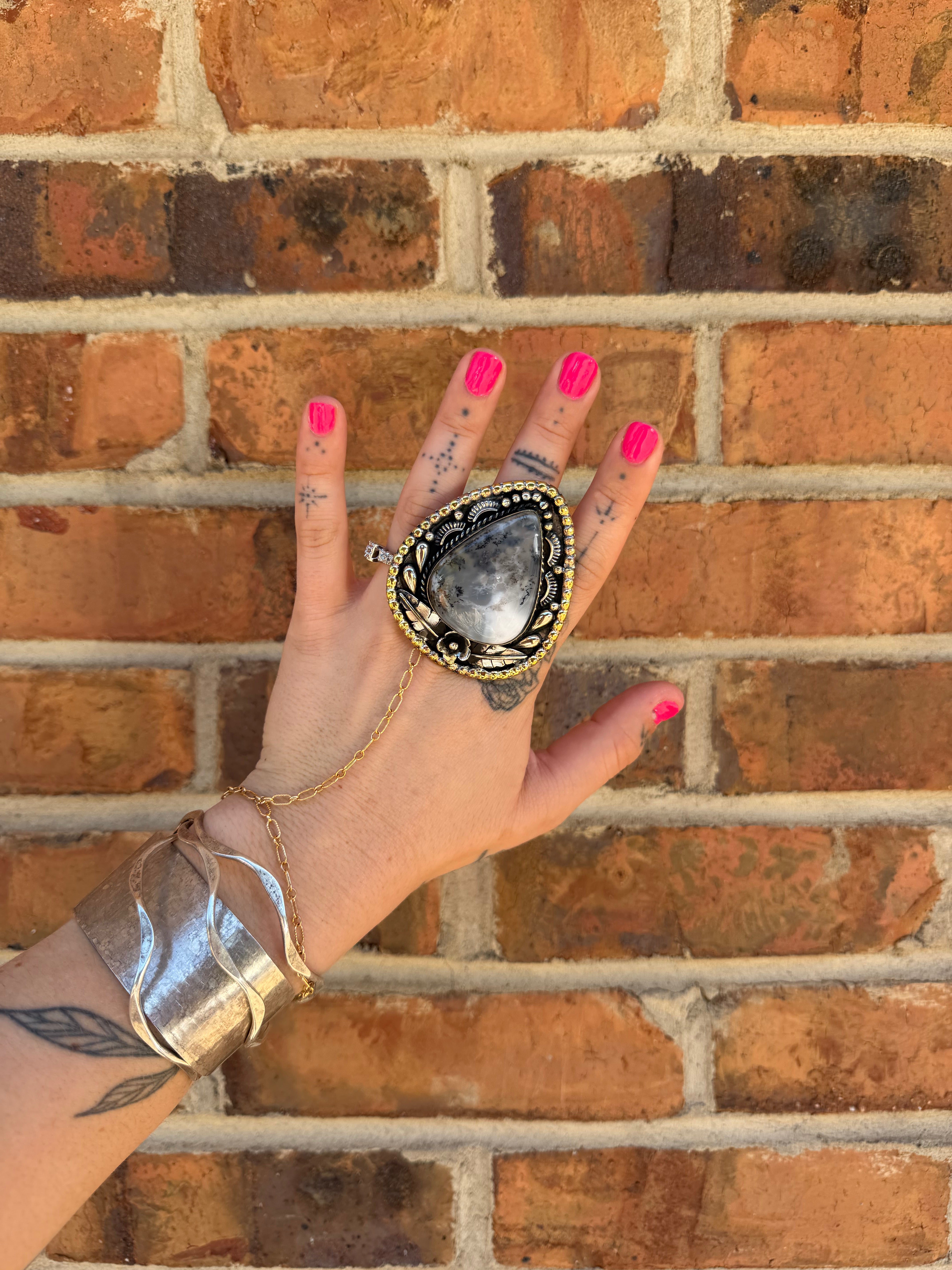 Milky Haze Ring