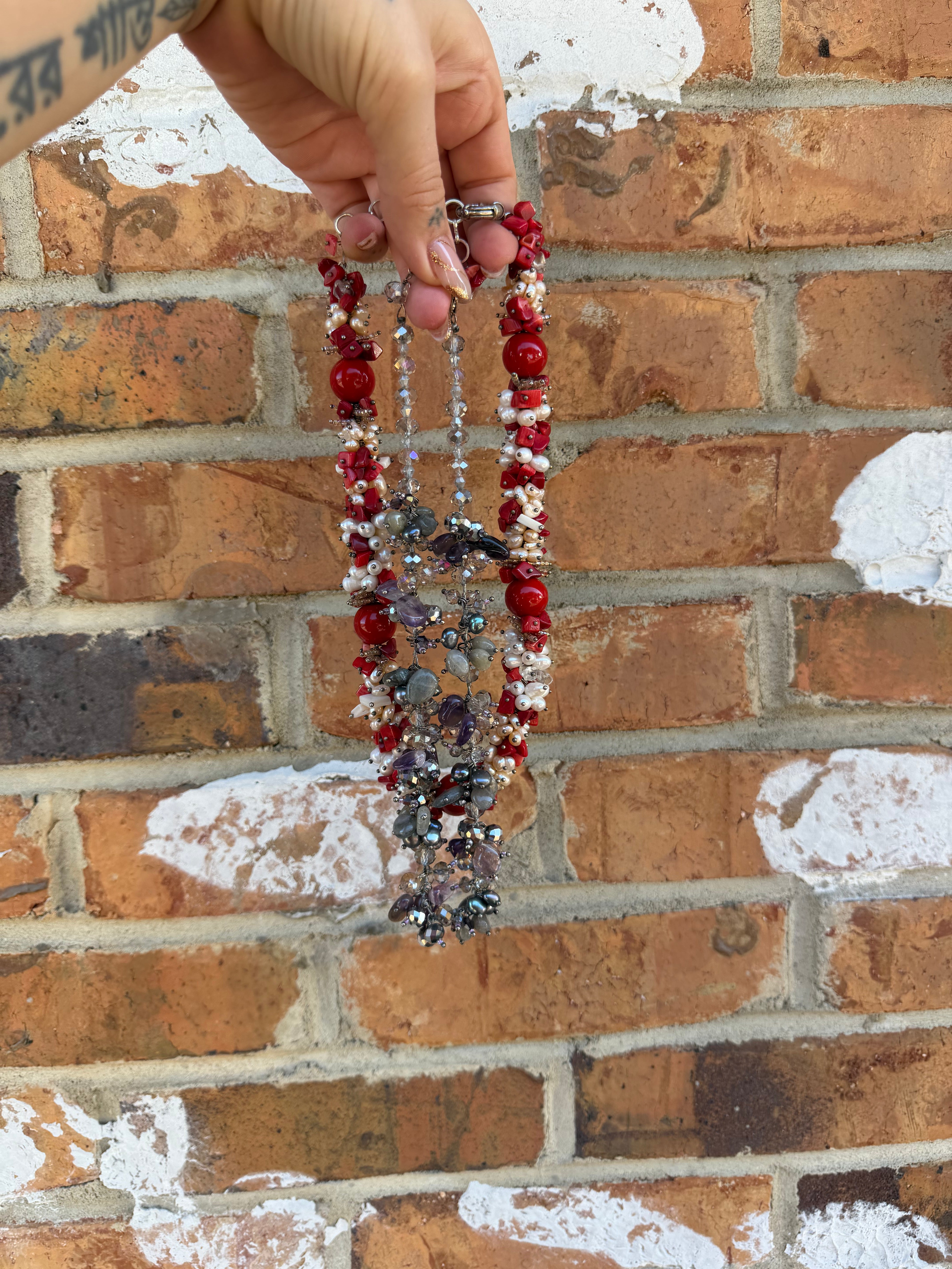 Sale - Seed Bead Necklace