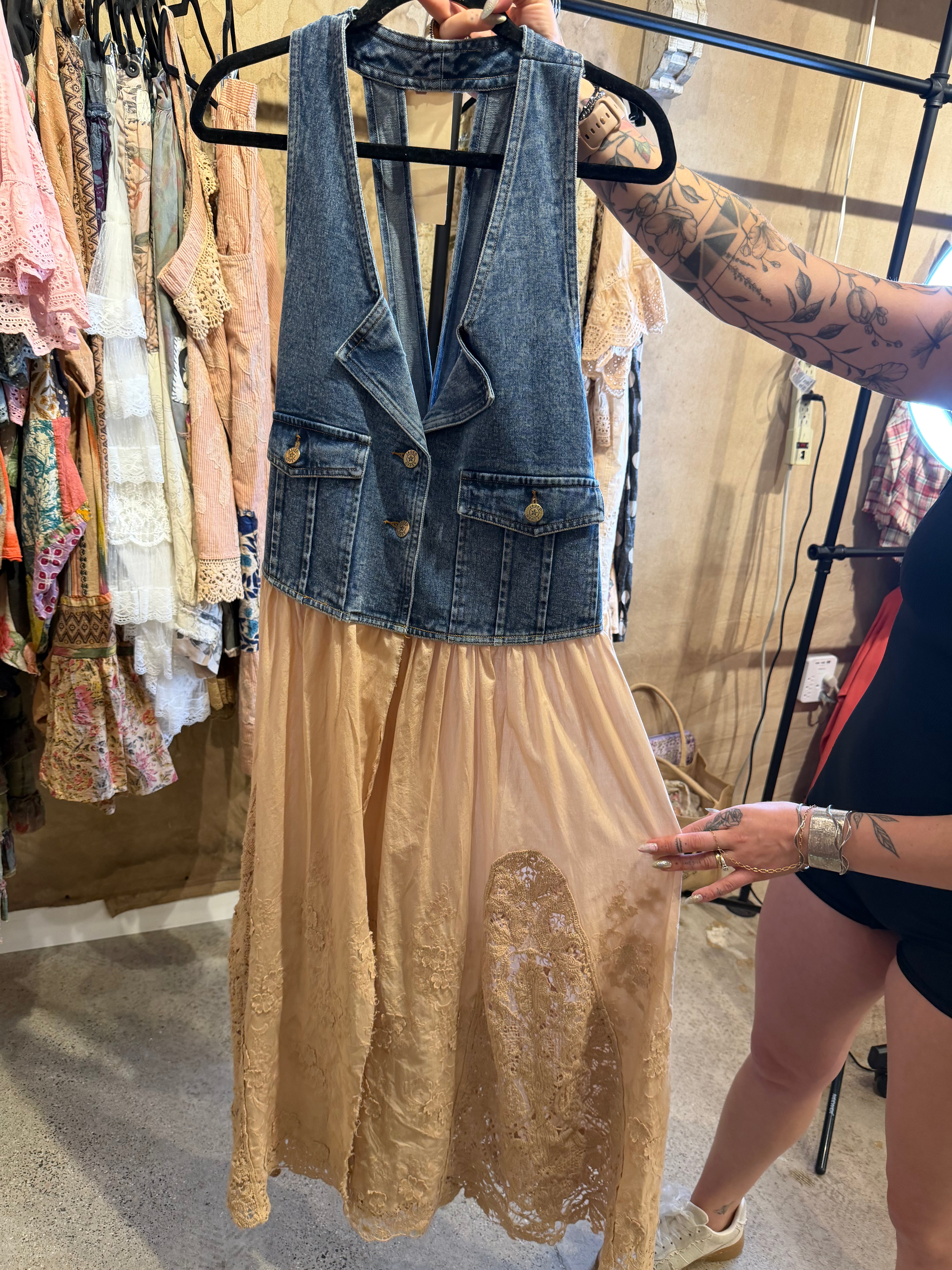 Pre Order Whispering Willow Vest Duster