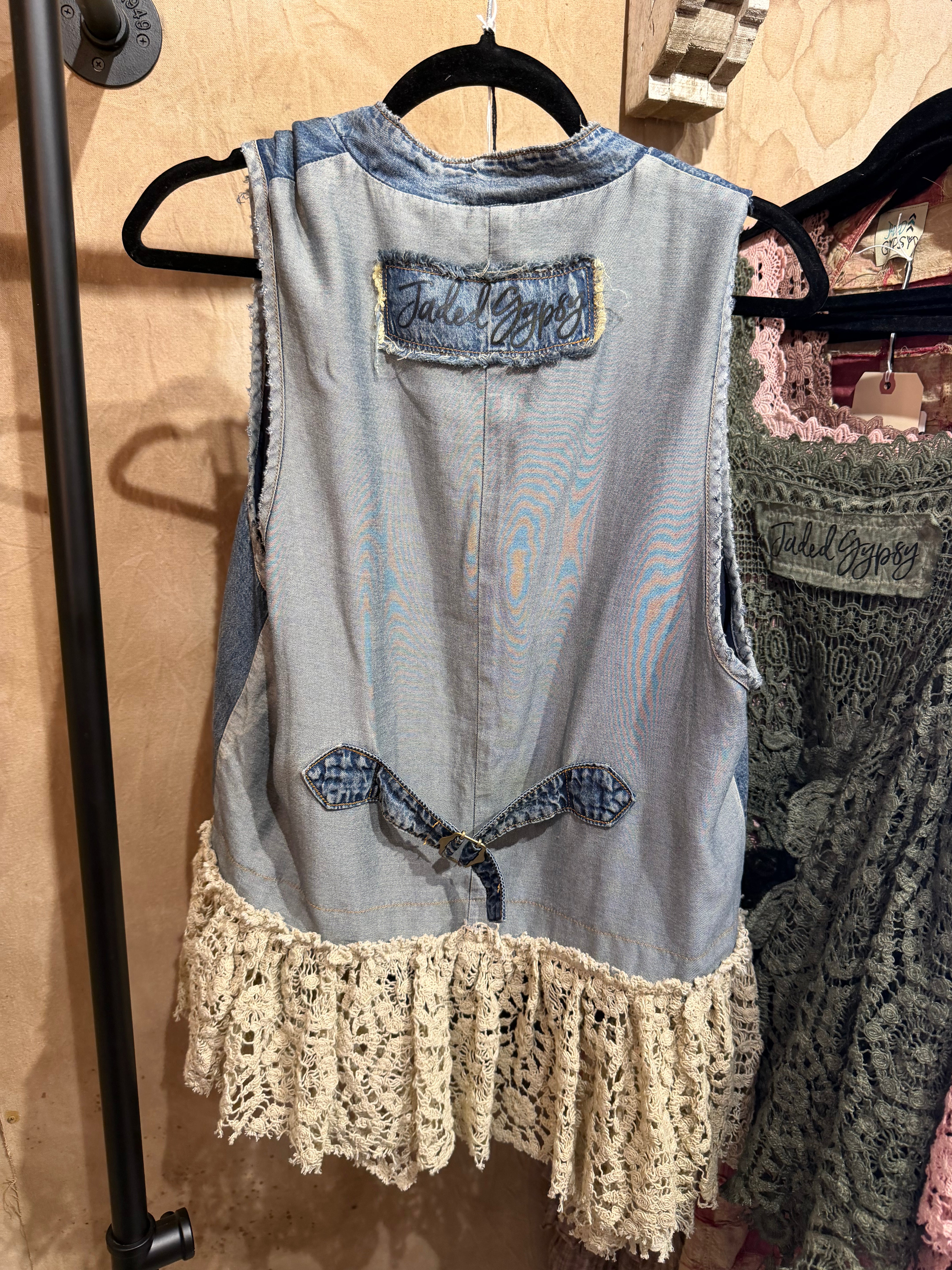 Enchanted Vest- Chambray