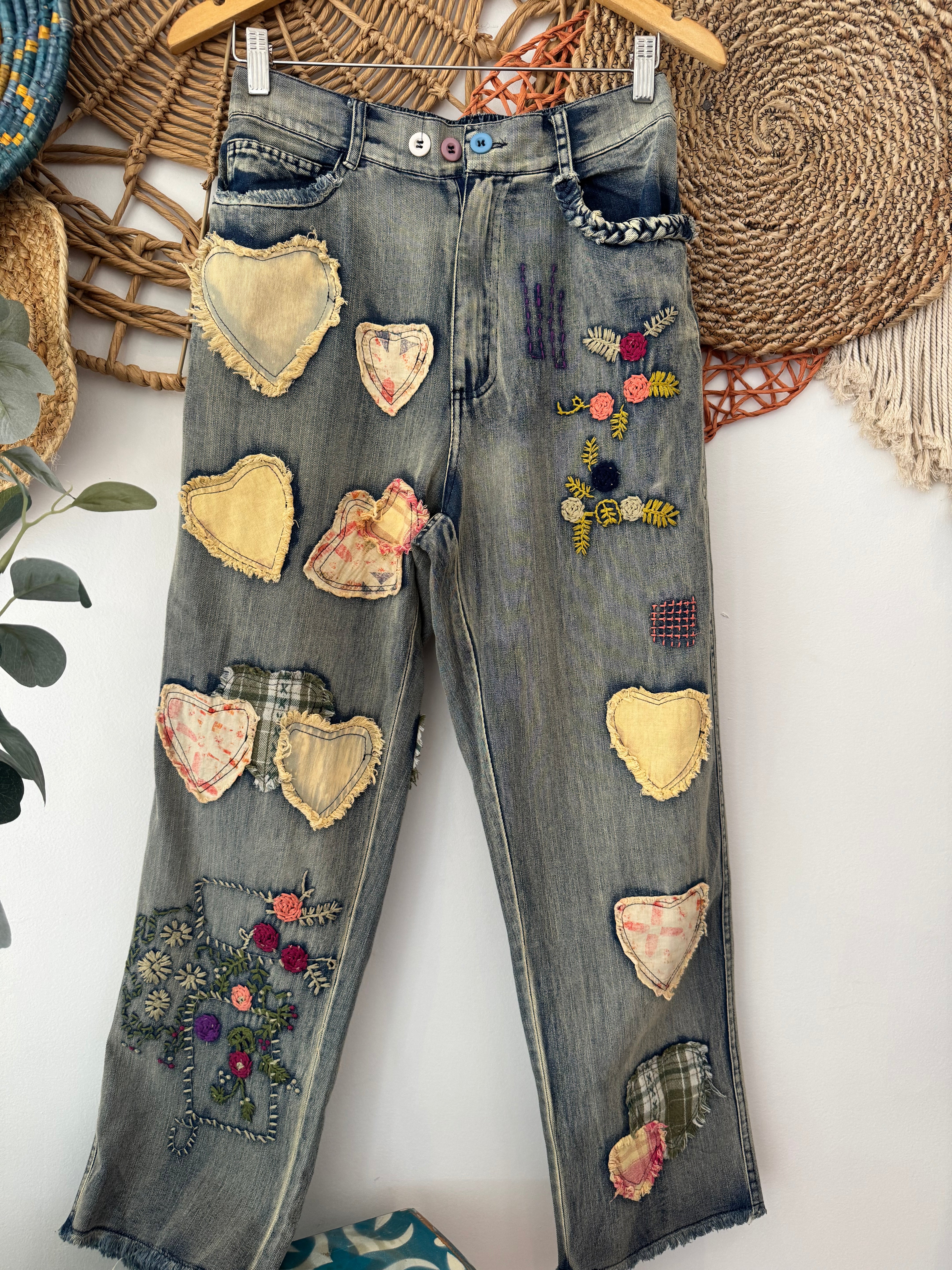 Heart Eyes For You Patched Pant