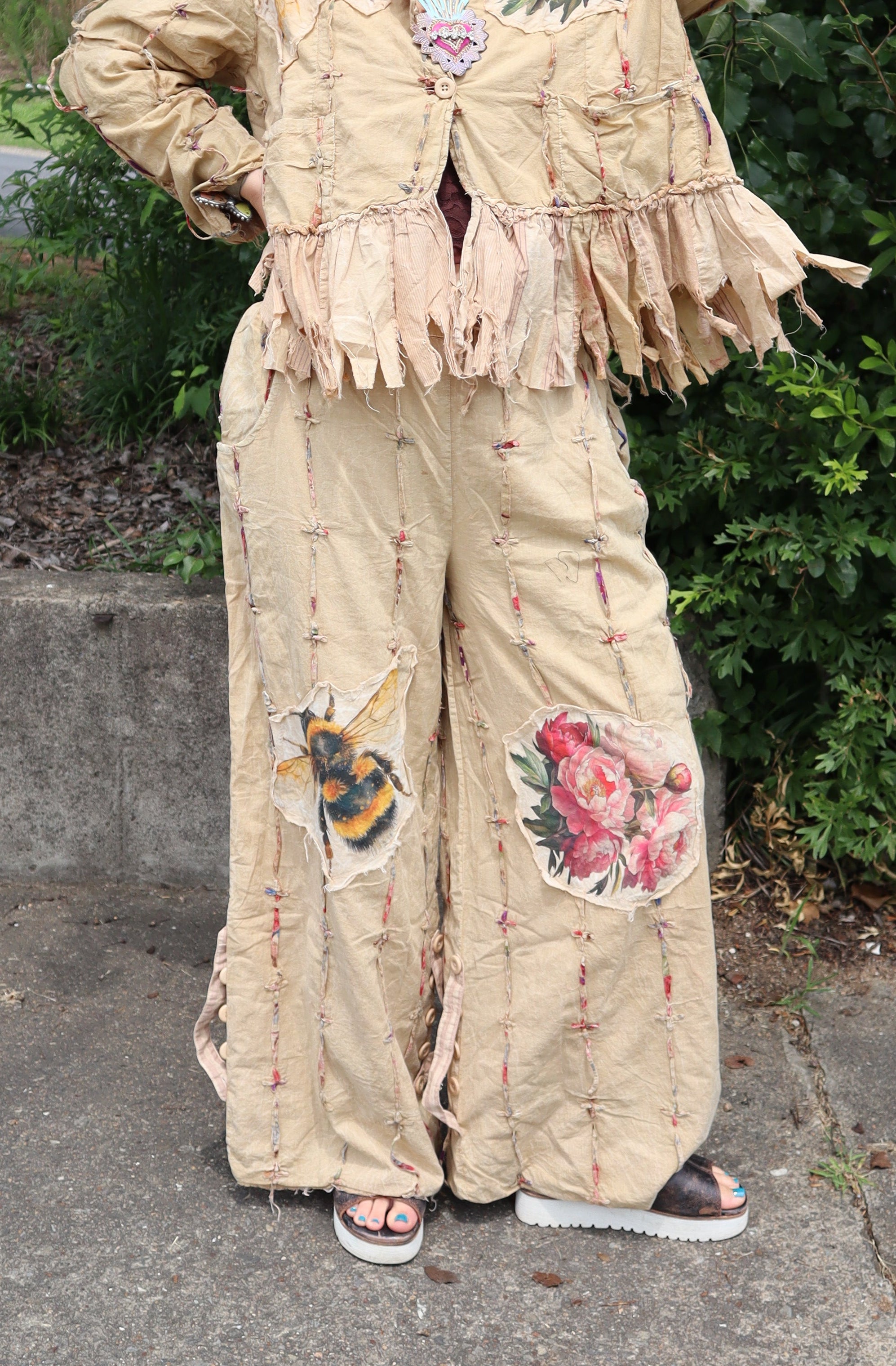 Bumble Bee Rose Pant