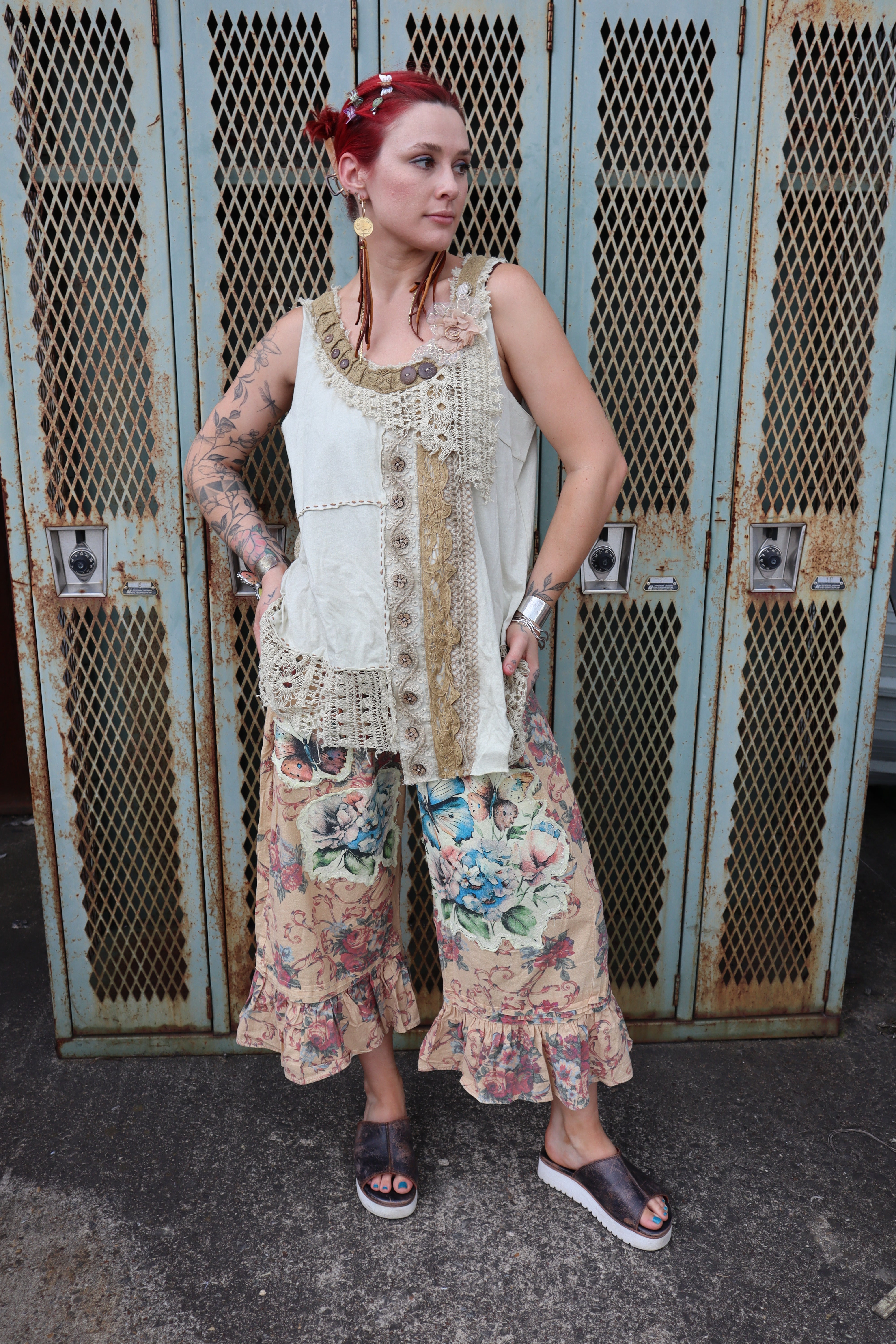The Tattered Rose Tank