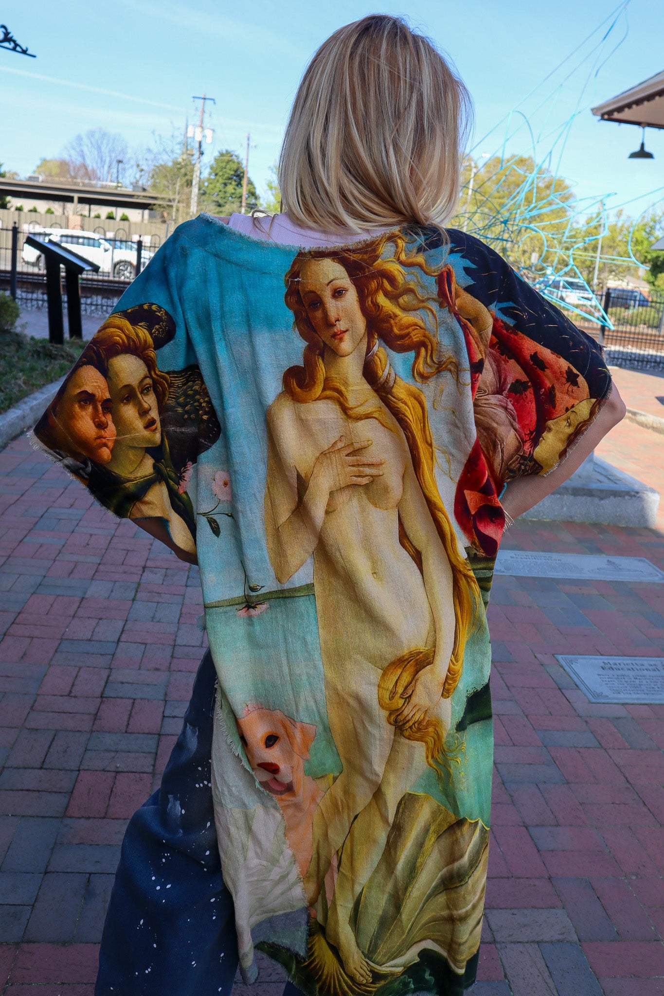 The Artist Hi Low Tunic Top