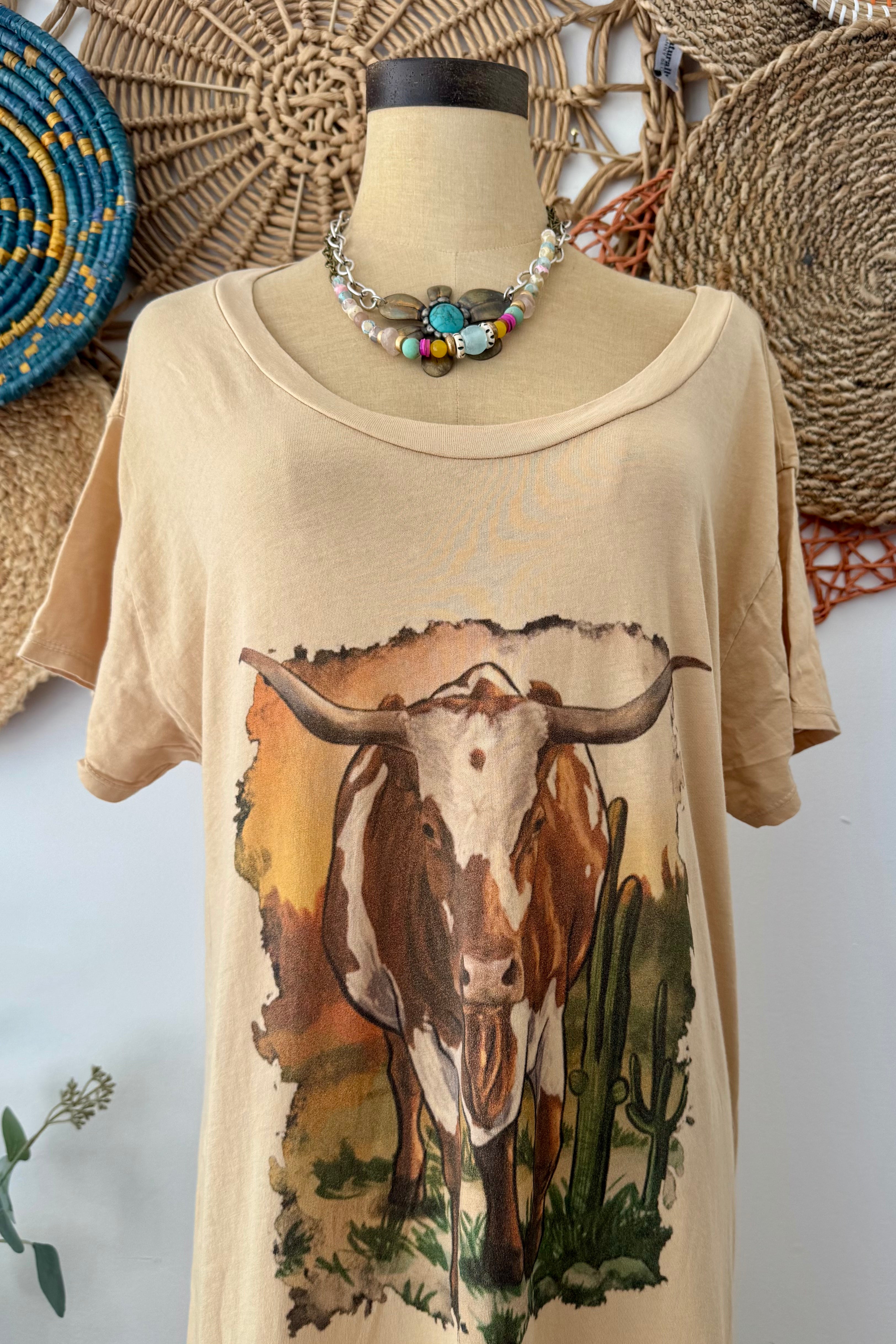 No Bull T-Shirt Dress