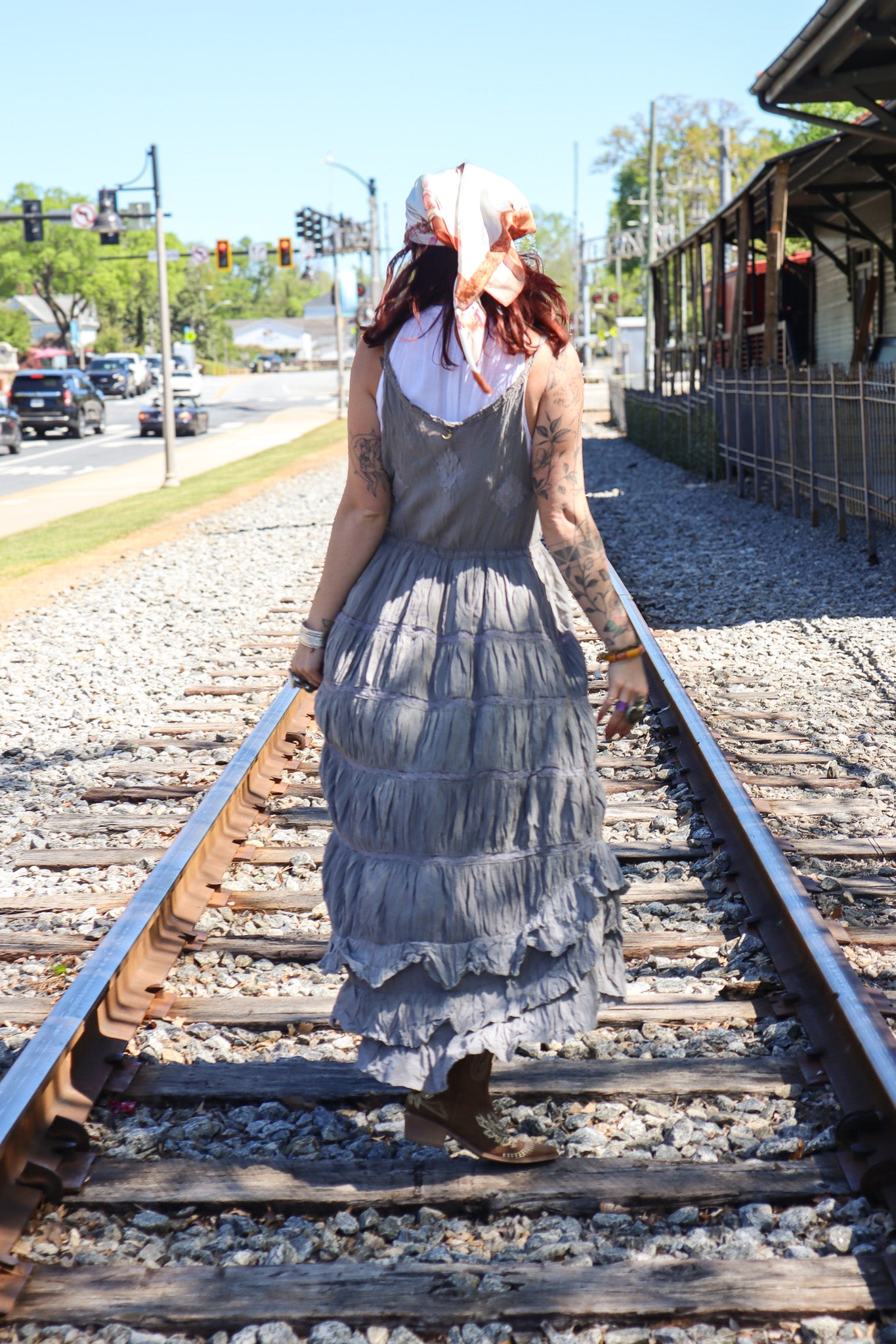 Coming Your Way Maxi Button Down Layering Dress in Charcoal
