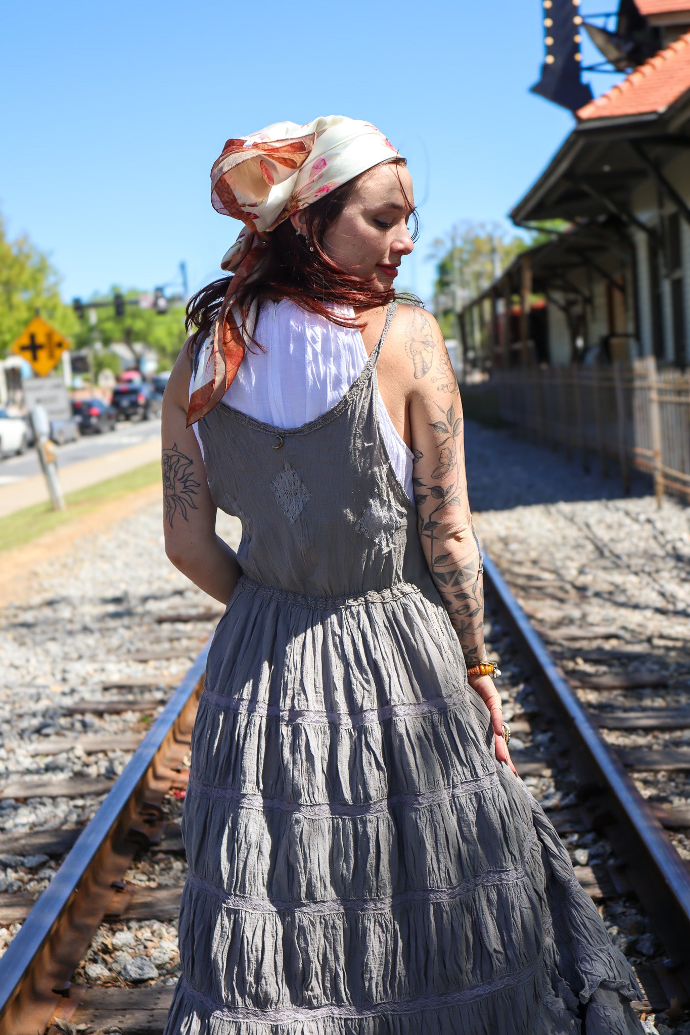 Coming Your Way Maxi Button Down Layering Dress in Charcoal