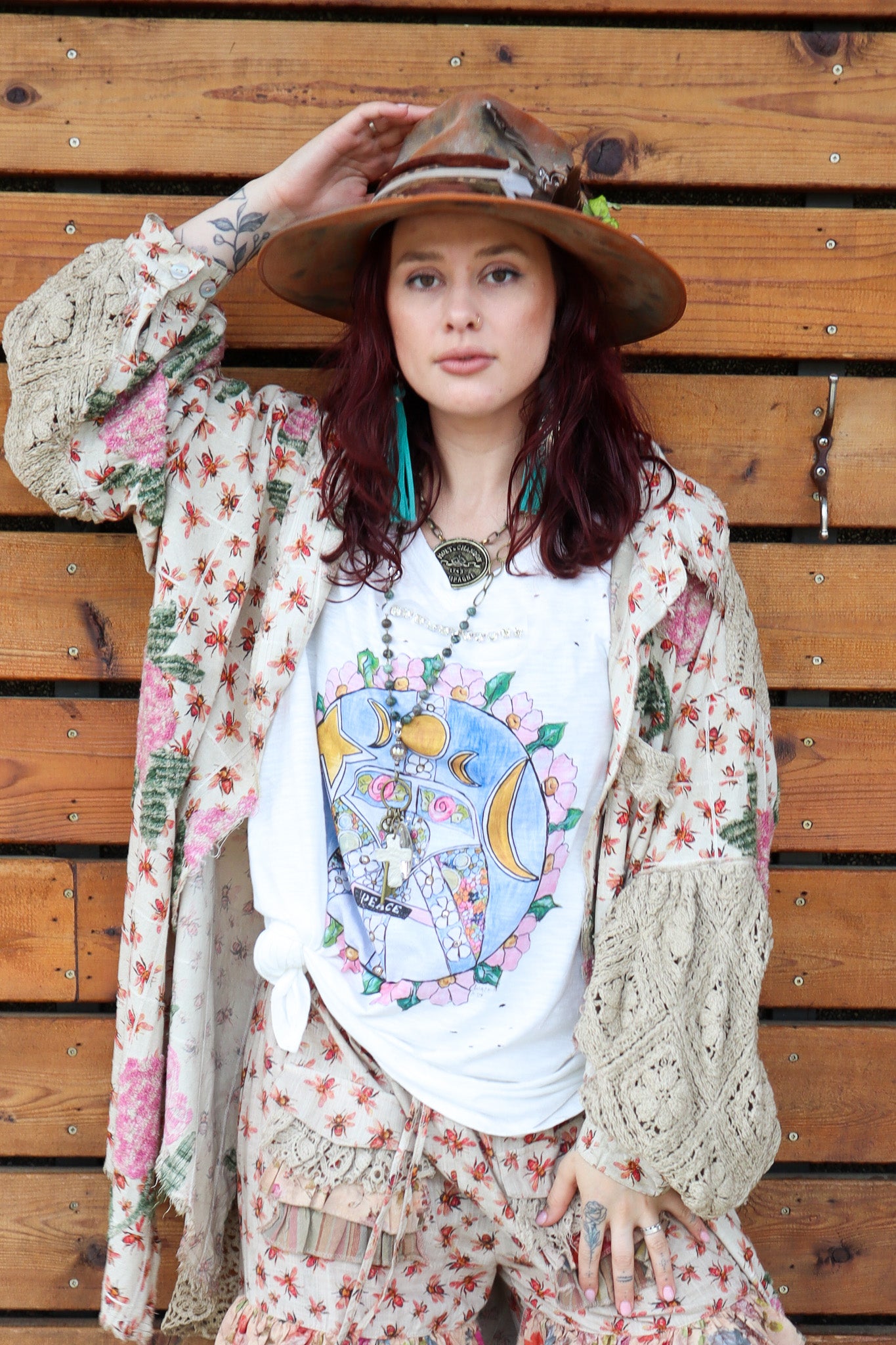 Majestic Cross Layering Long Necklace