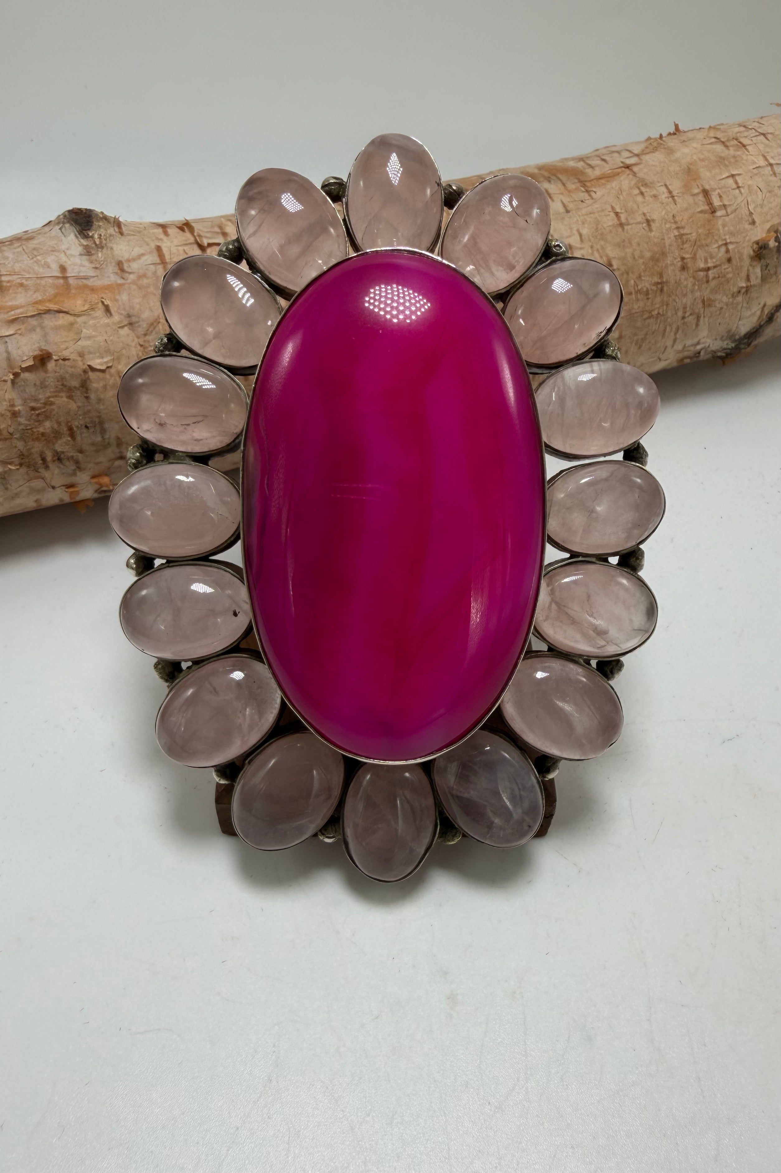 Pink Oval Ring